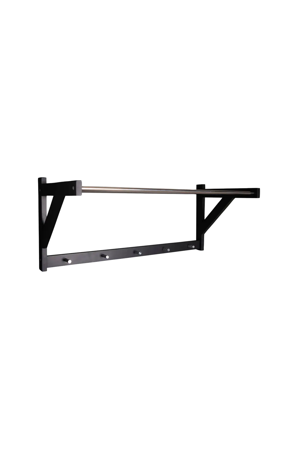 Hattehylle Bakersfiels Svart/metall