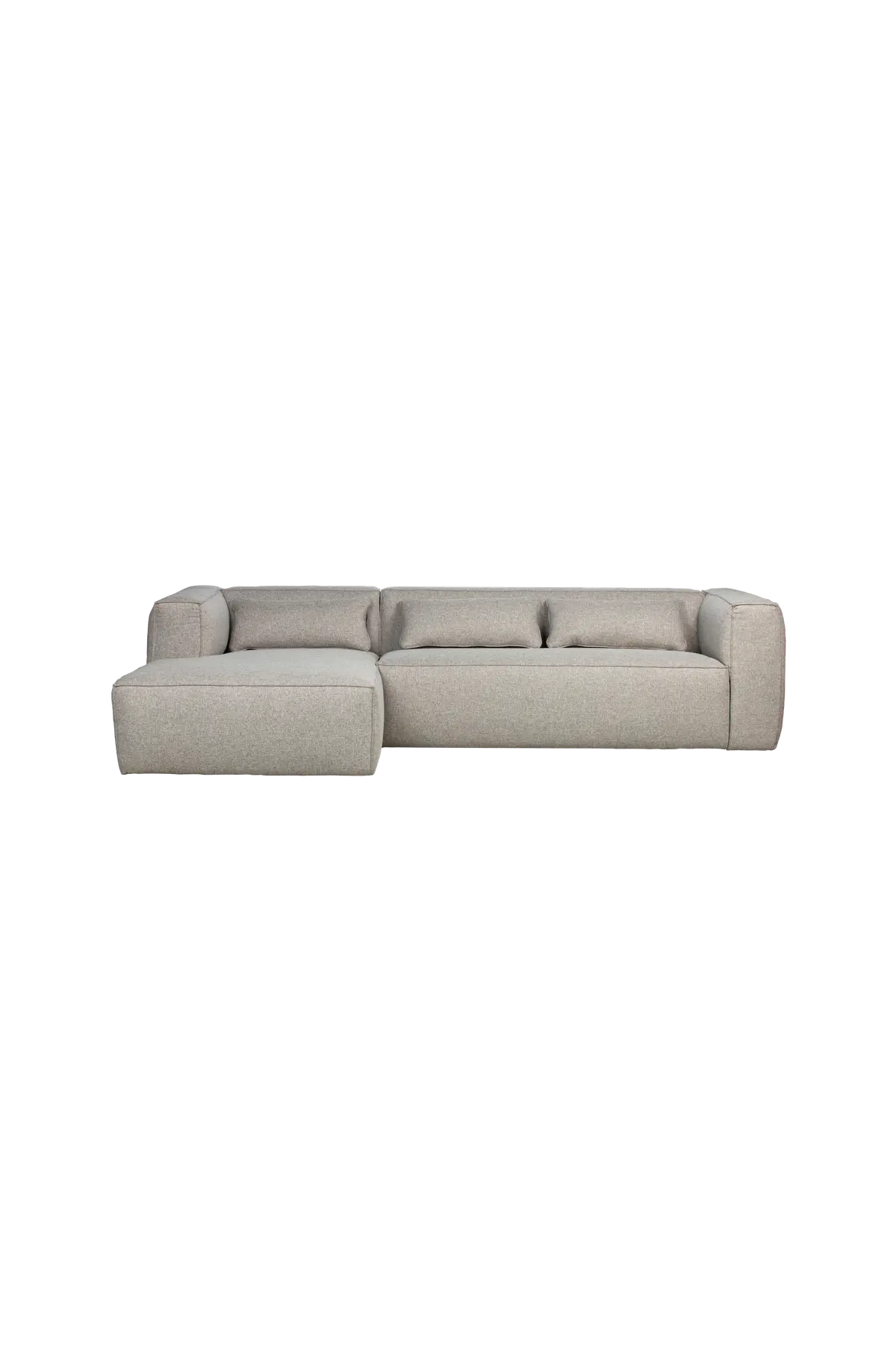 Sofa Bean inkl. puter, venstre, stoff
