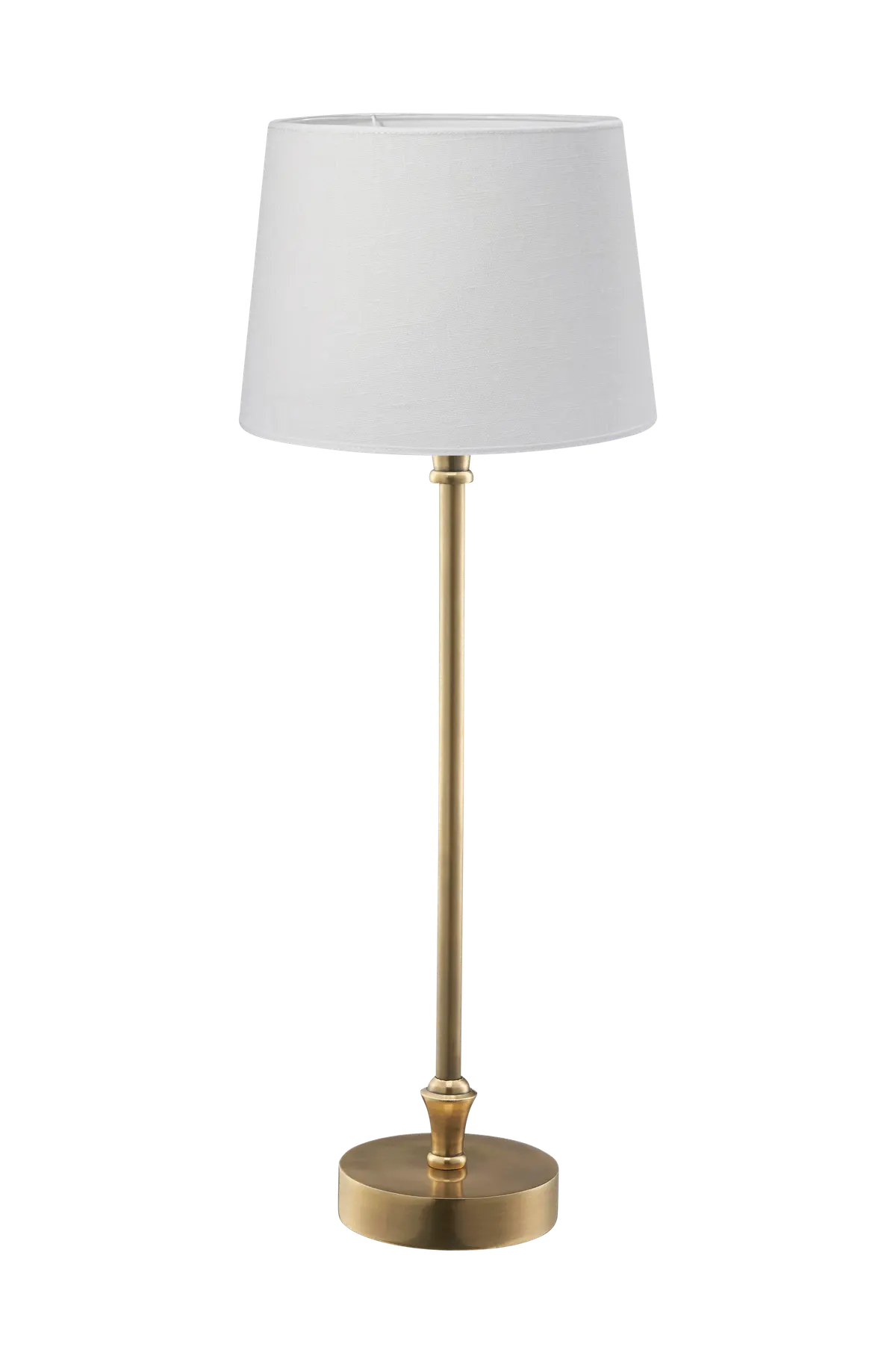 Bordlampe Liam Messing/hvit