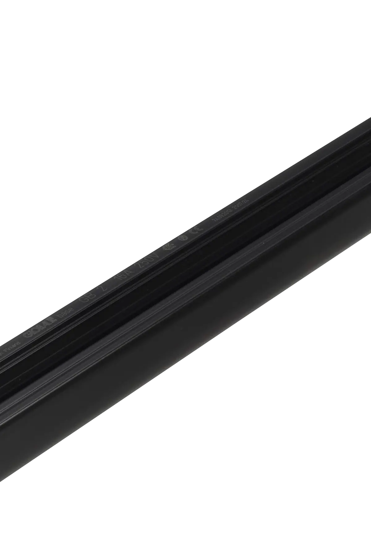 Skinne 1 m, 1-fase Global Matt svart