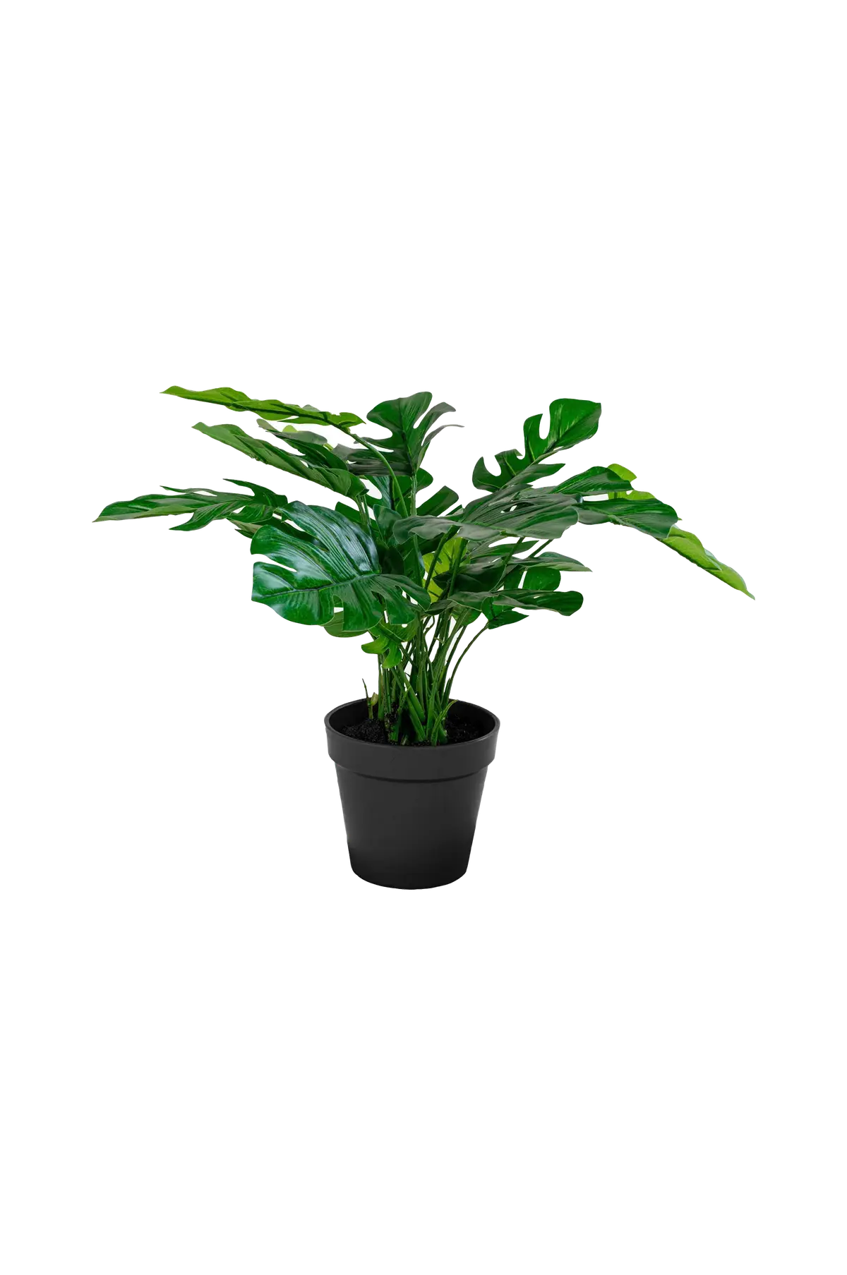 Kunstig plante Monstera. Plante av PE-plast. Ø 40 cm. Grønn