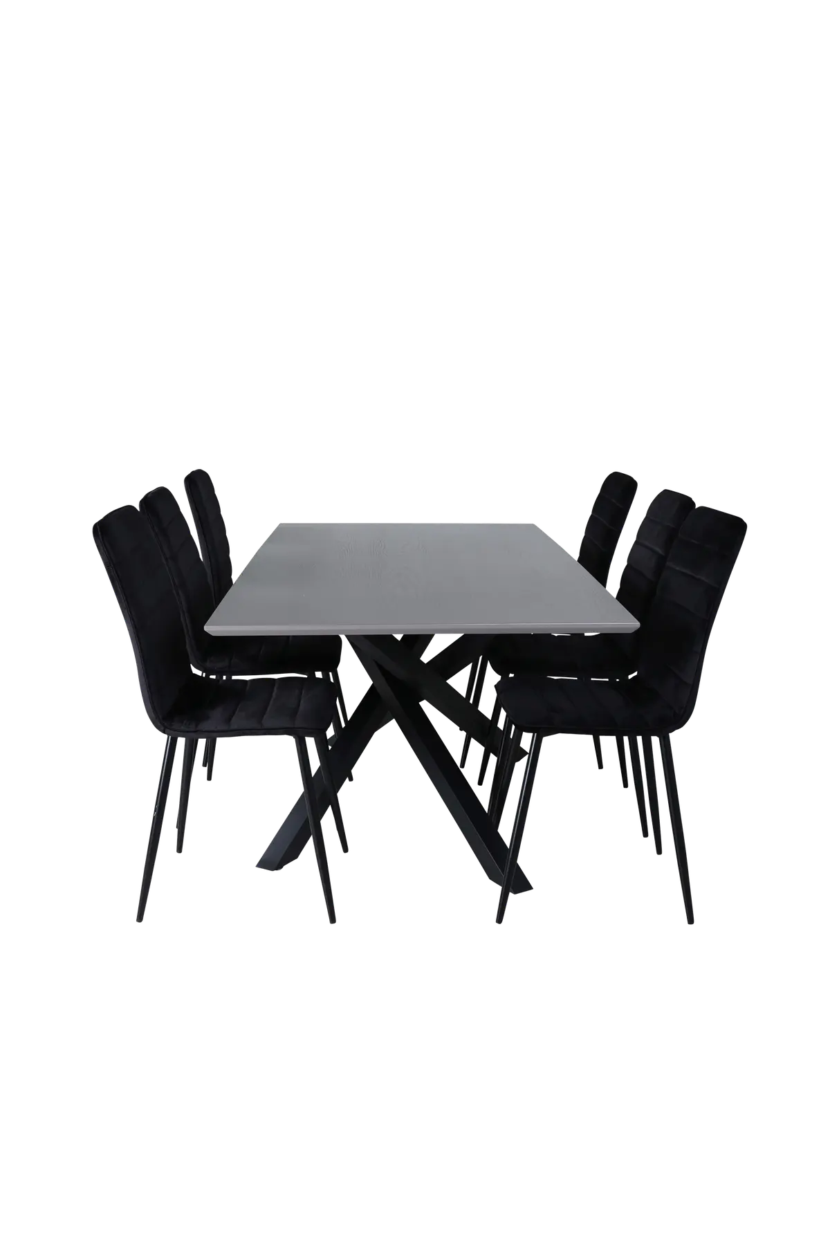 Spisegruppe Piazza med 6 Windu Lyx spisestoler