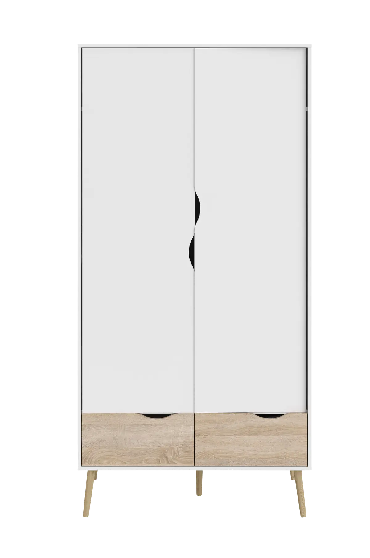 Garderobe 2 dører + 2 skuffer Oslo