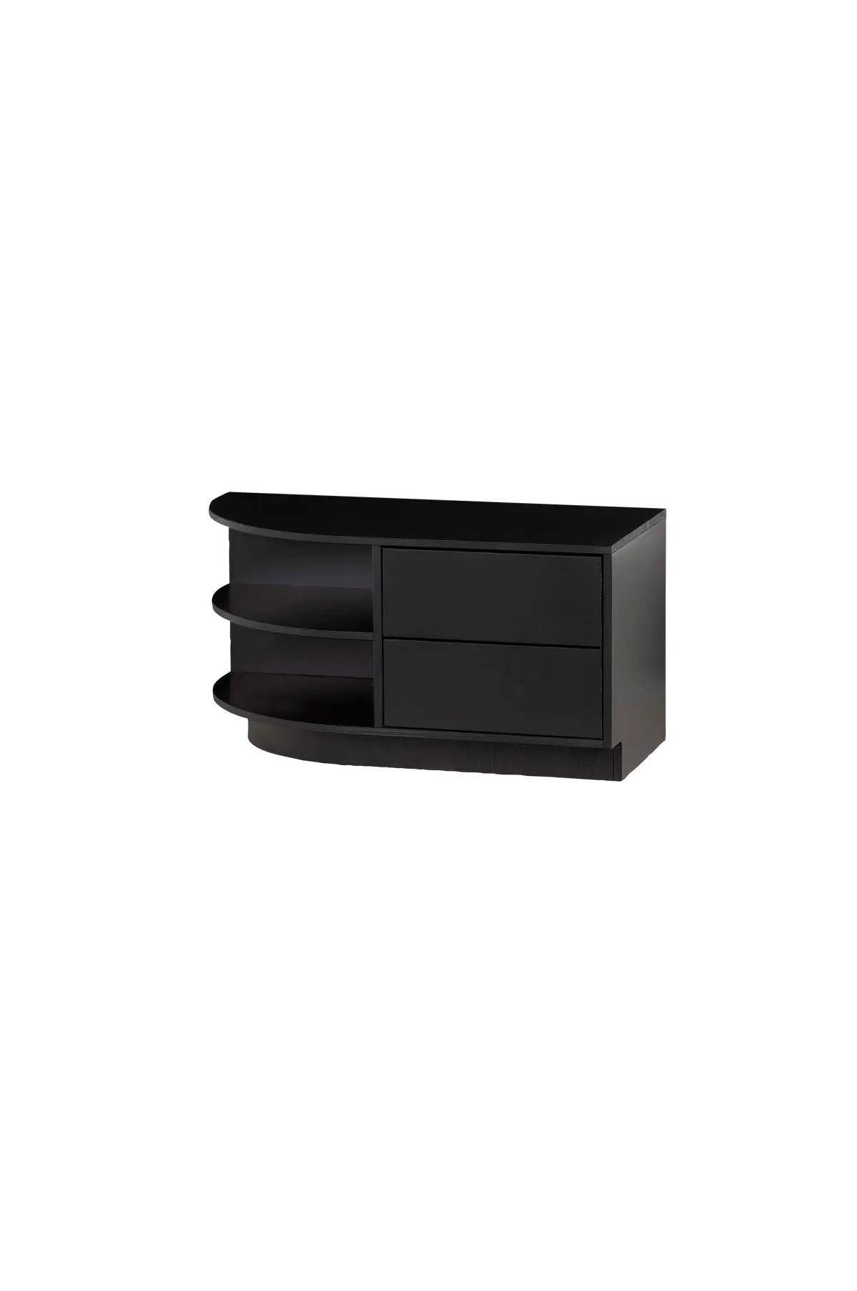 Tv-benk Finca rund venstre 78 cm