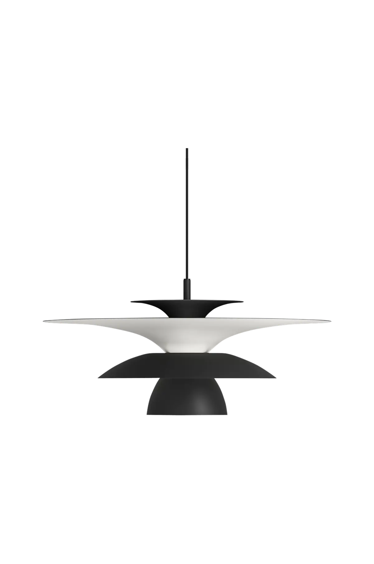 Pendel Picasso, diameter 50 Matt svart
