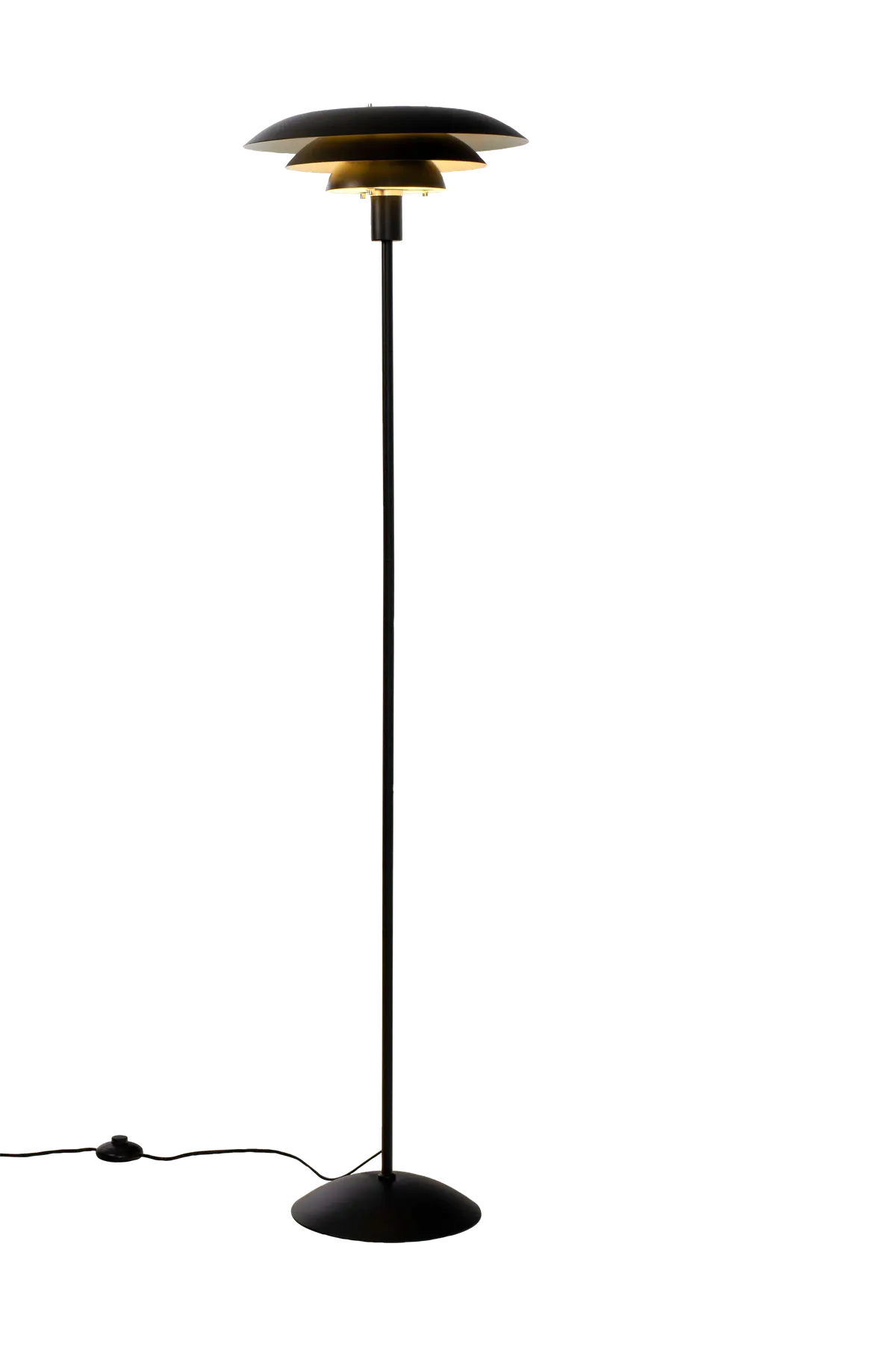 Gulvlampe EPSILON Svart matt svart