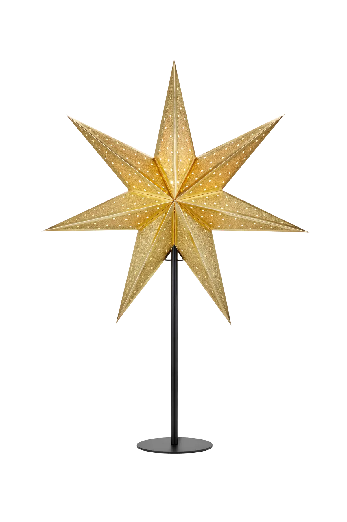 GLITTER Bordstjerne 45 cm