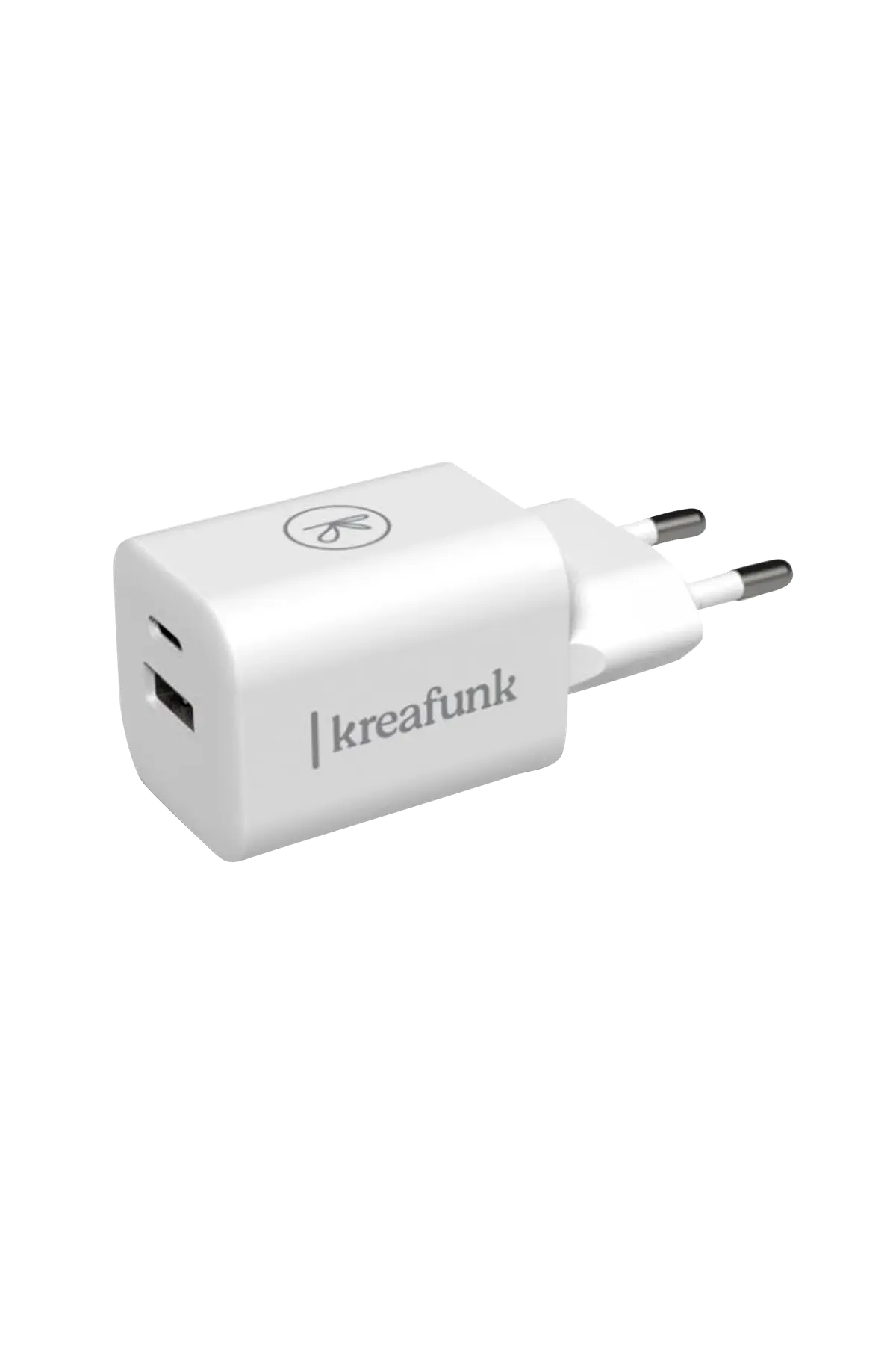 Vegglader USB-C / USB A aDAPT White