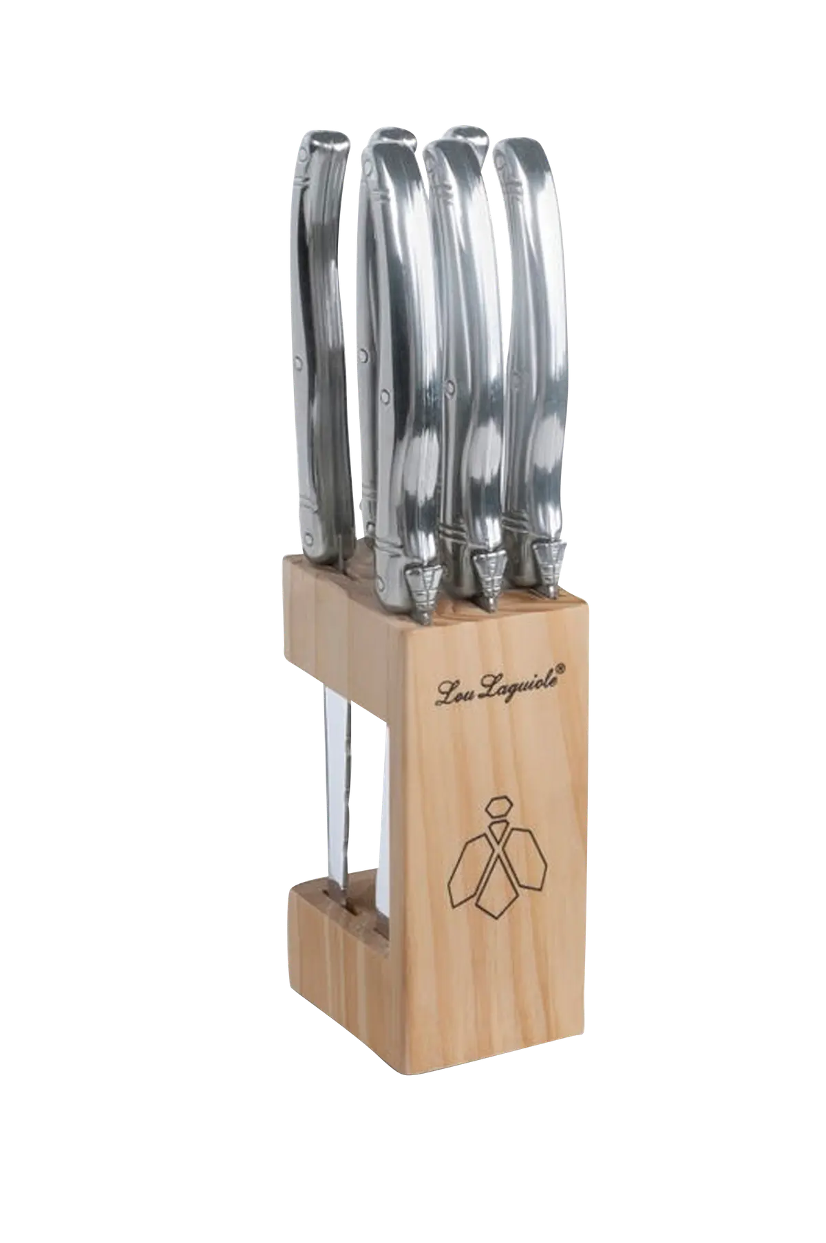 Grillkniver Tradition i treblokk, 6-pk