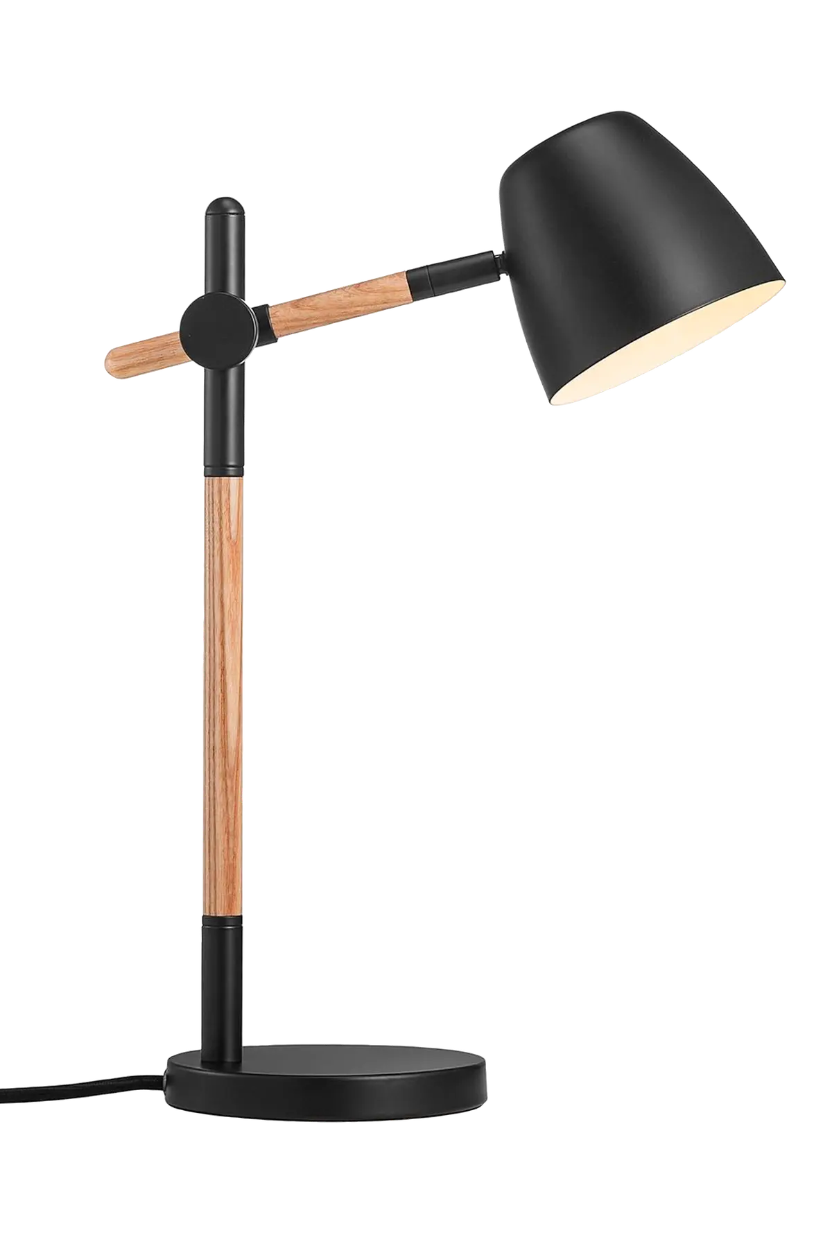Bordlampe Theo Natur/svart