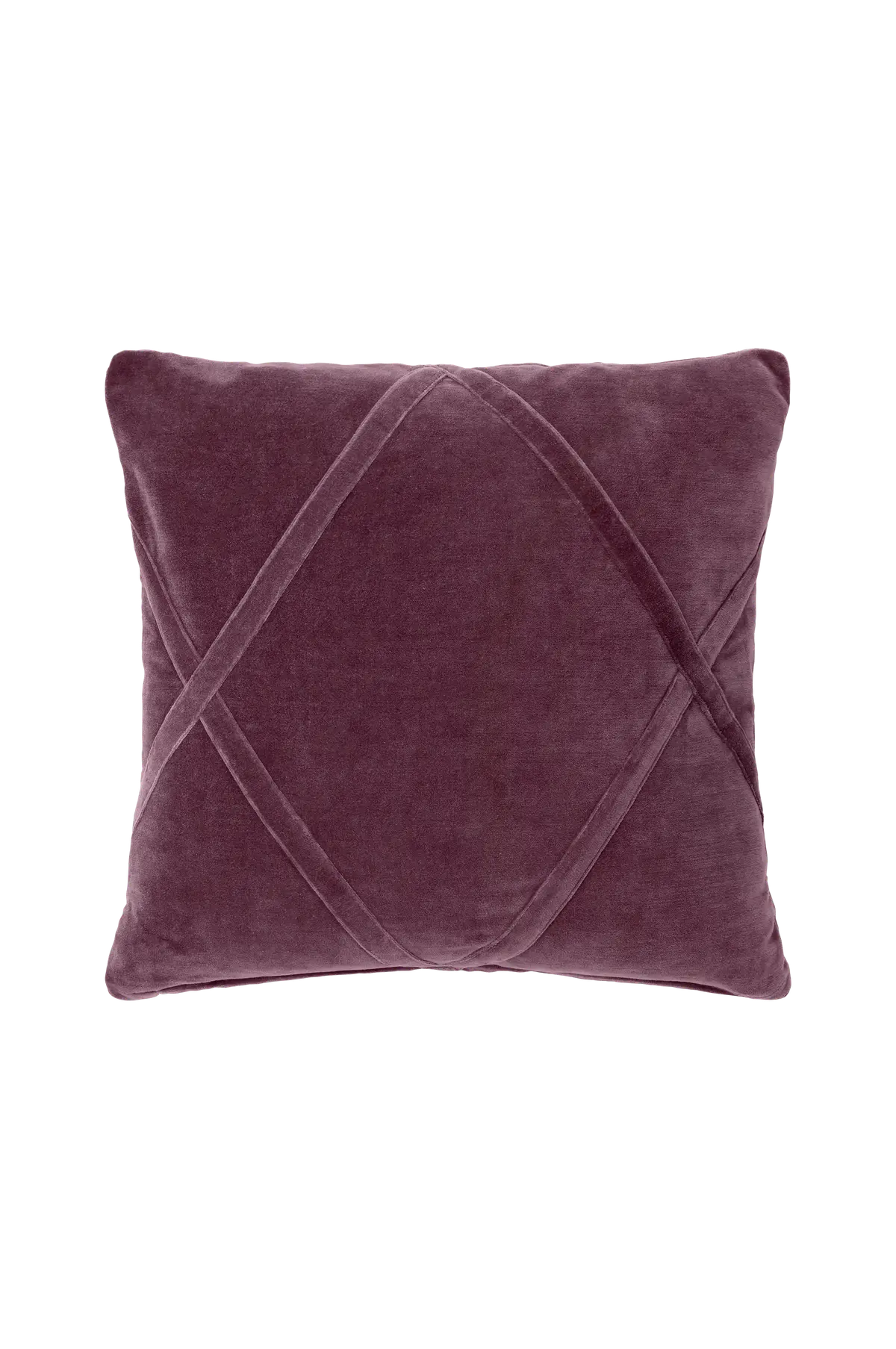 Putetrekk, Malva 50x50 cm Mørk lilla
