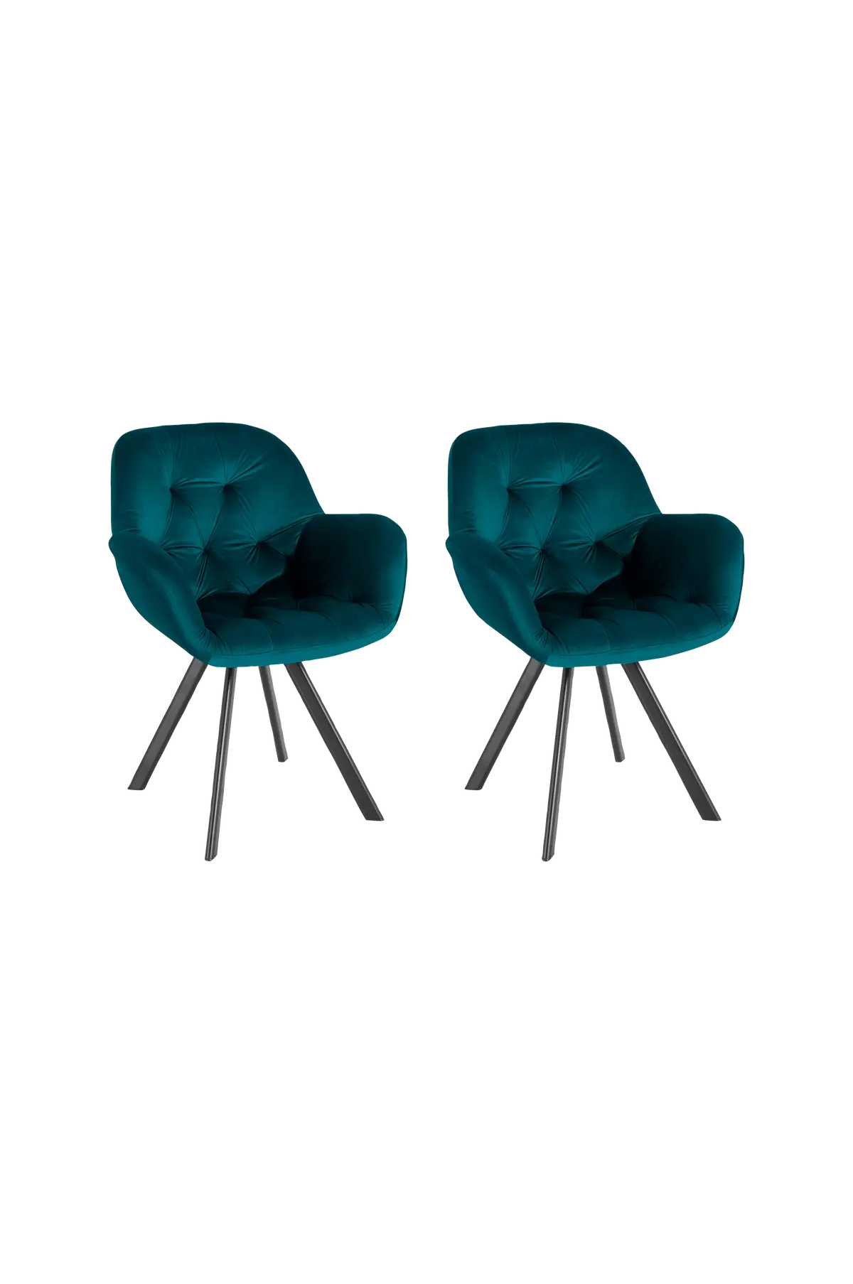 Spisestol med armlener ELLI, 2-pk.