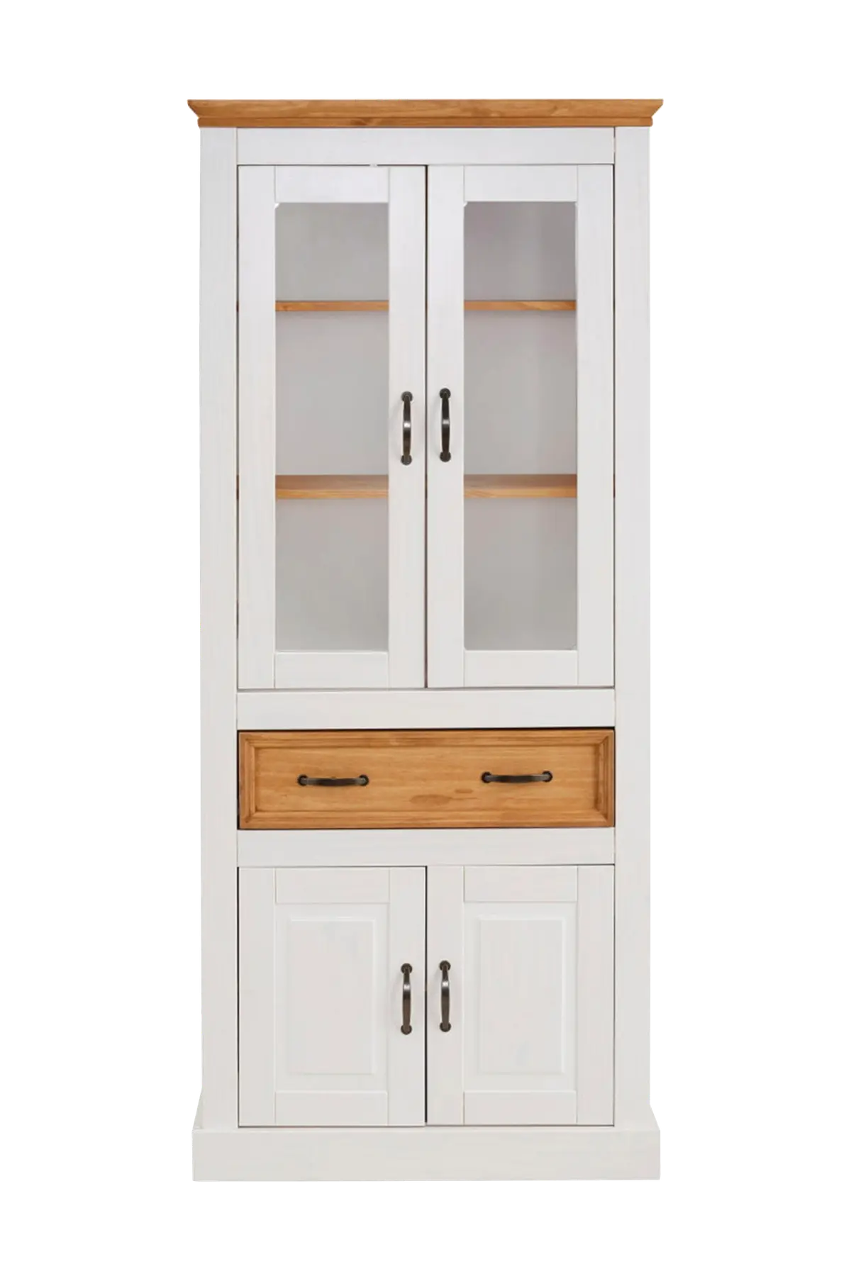 Vitrine Selma 2 dører + 2 dører