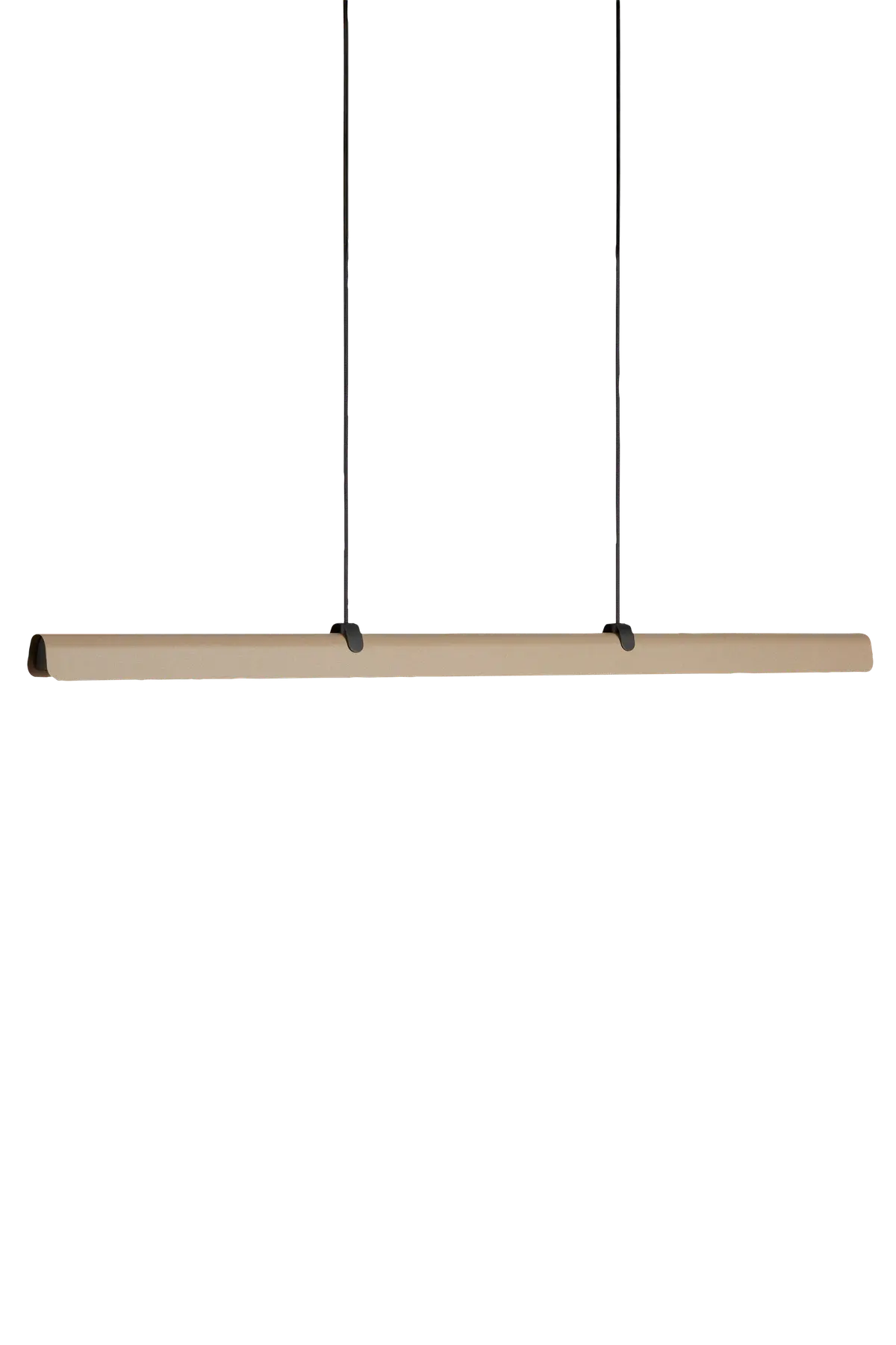 Pendellampe Fold linear Sand/Antracit