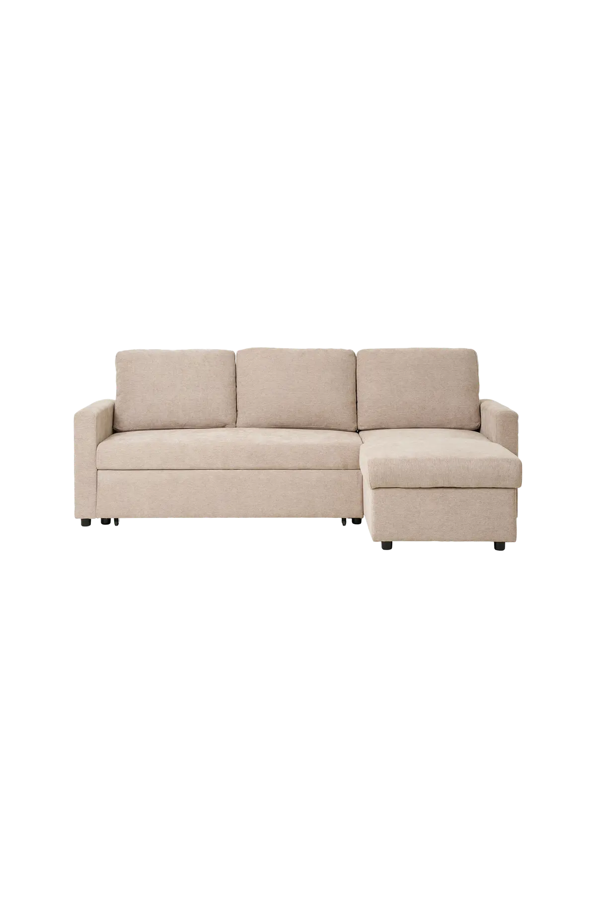 Sjeselong sovesofa Belfast Mørk sand