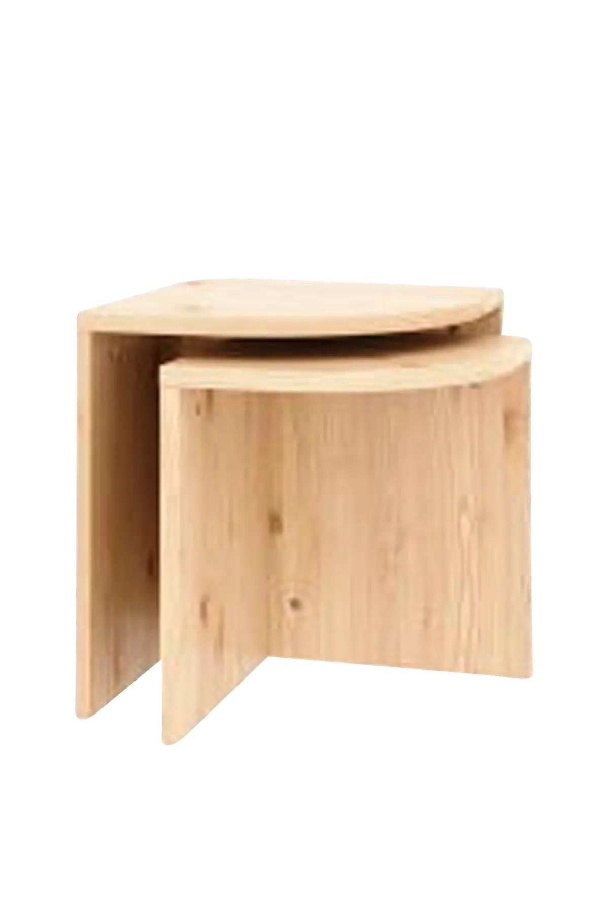 Kombiner sidebordsett Klarlakkert