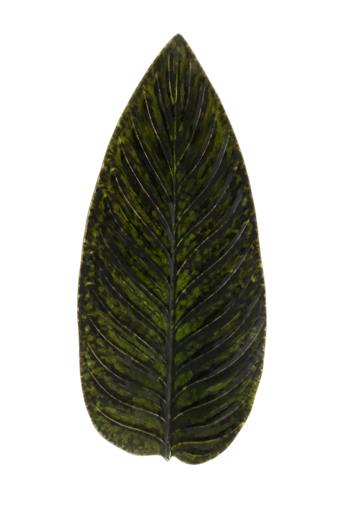 Serveringsfat Strelizia Dark Green