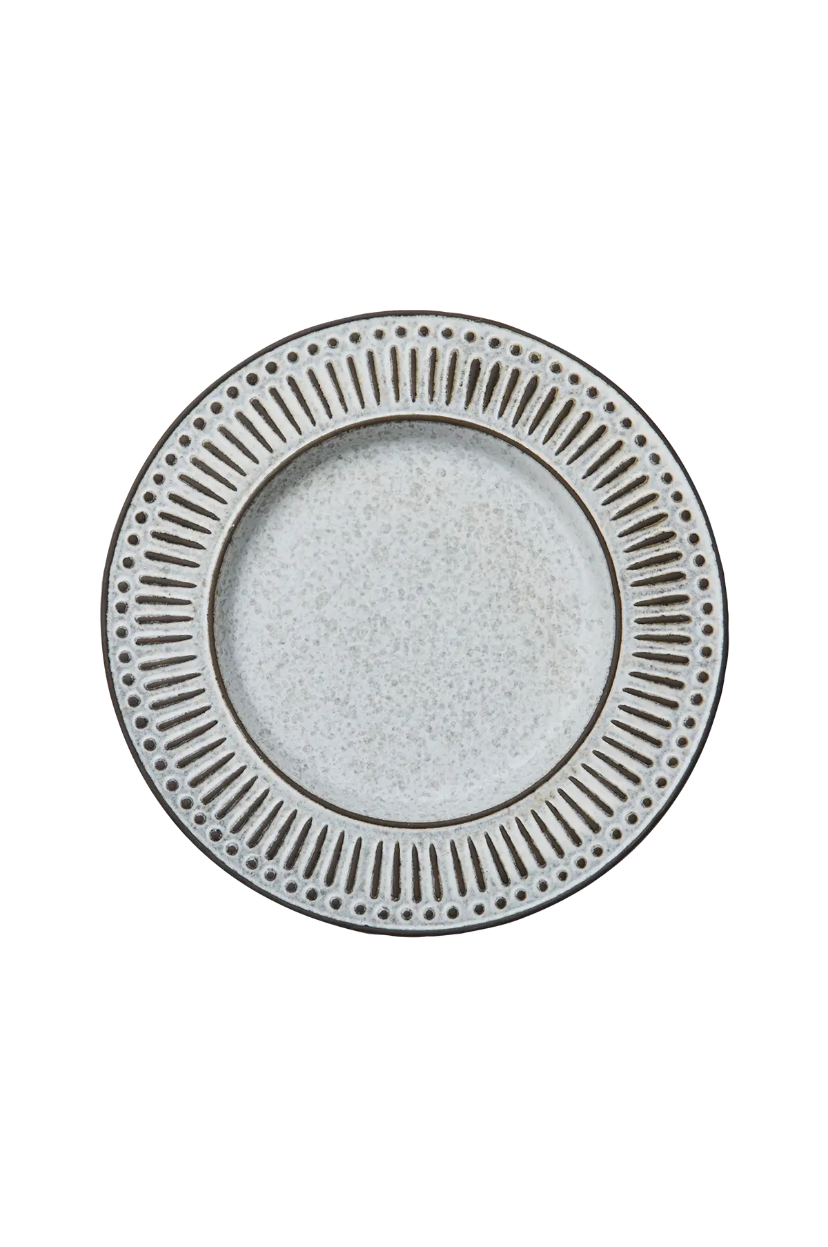 Tallerken Antonia 6-pk Grå/ivory