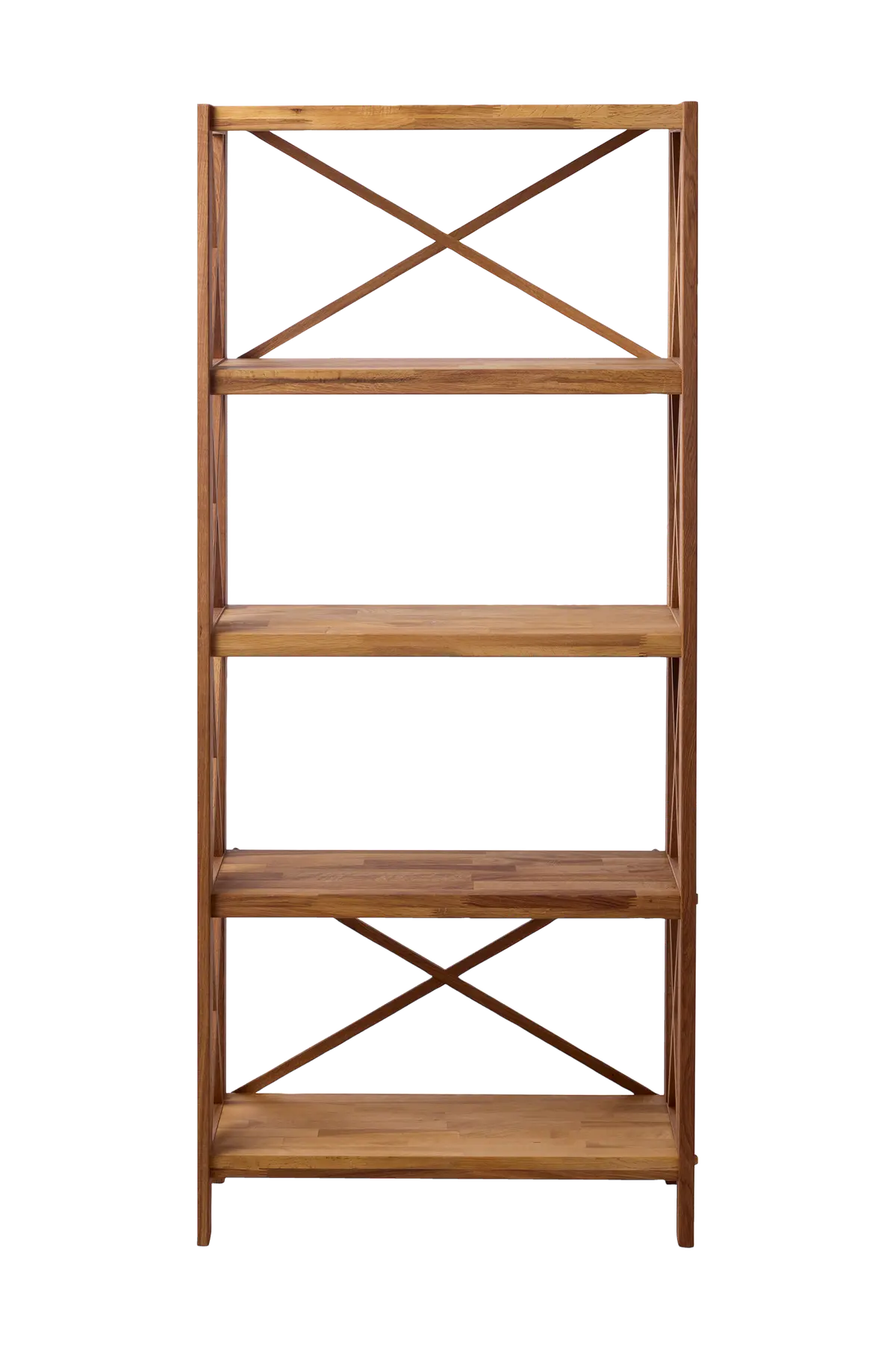Enhet 5 Hyller H161 Cm Naturlig eik