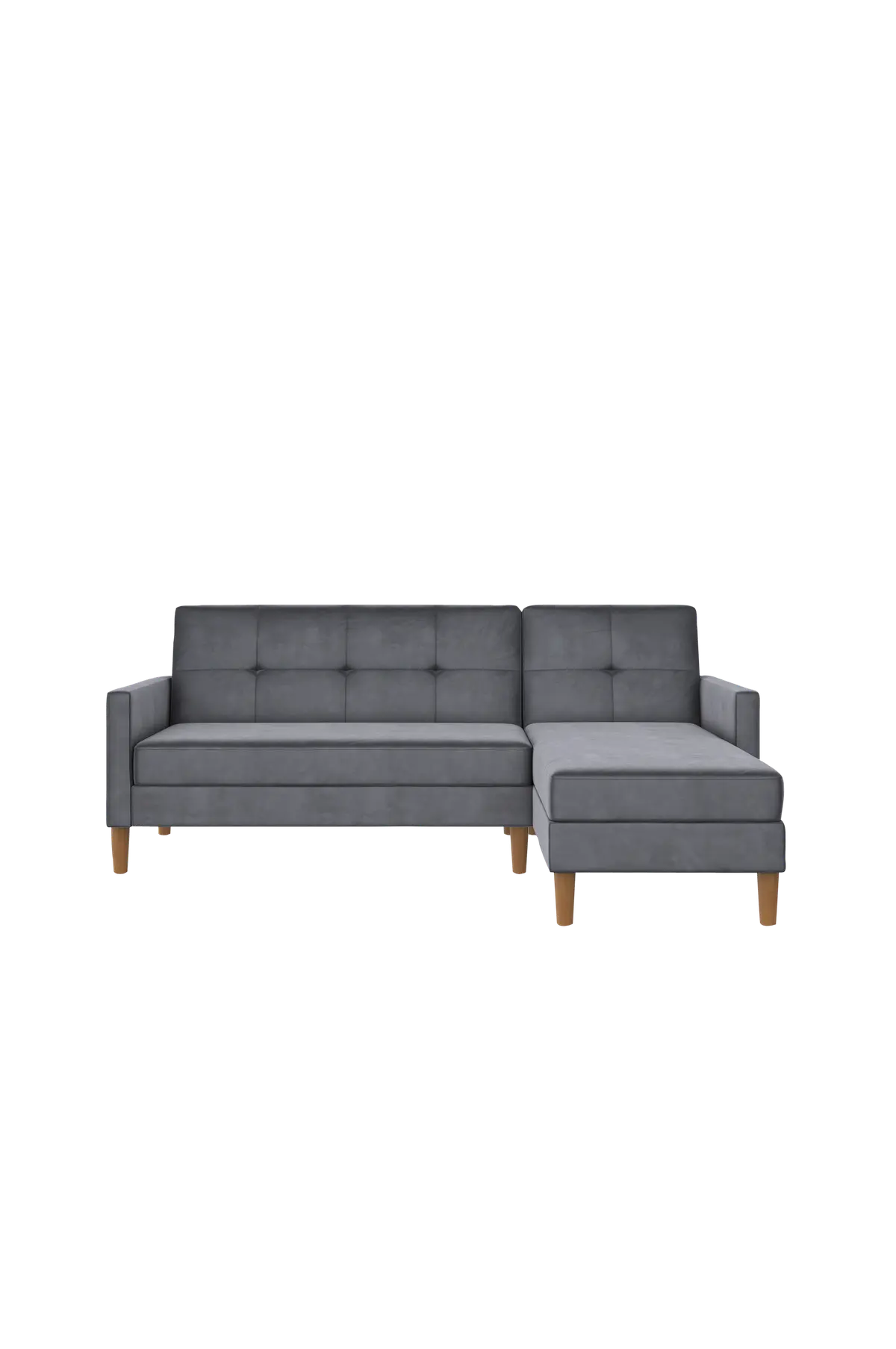 Sjeselong sovesofa med oppbevaring Lilly