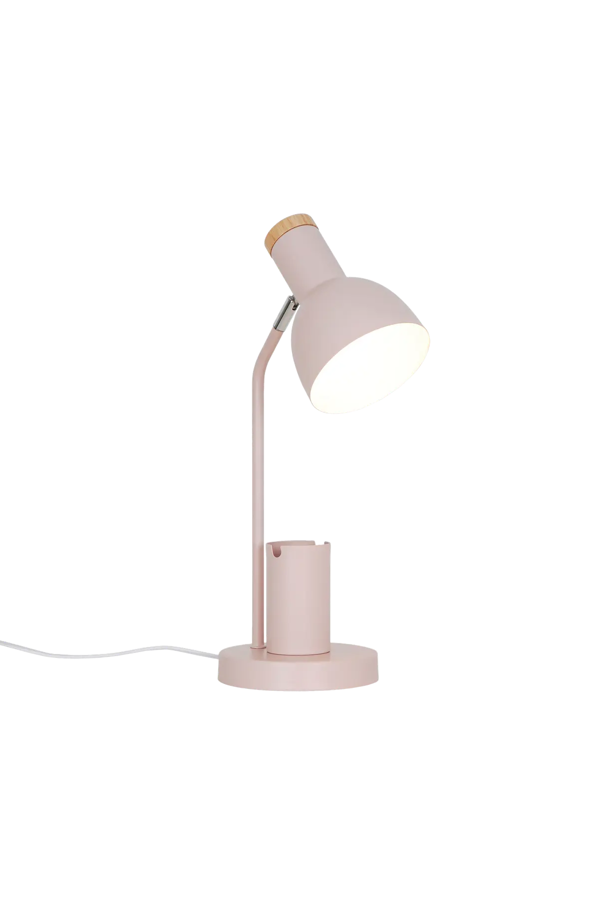 Bordlampe Devone Puderrosa