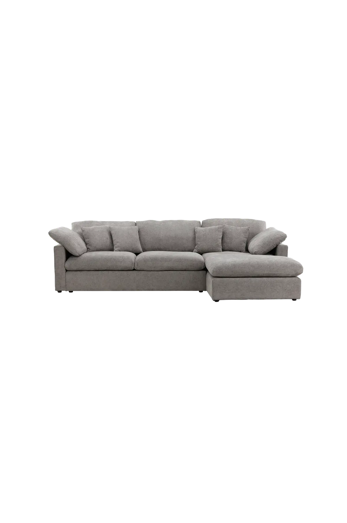 Amalfi Hjørnesofa Mørk grå