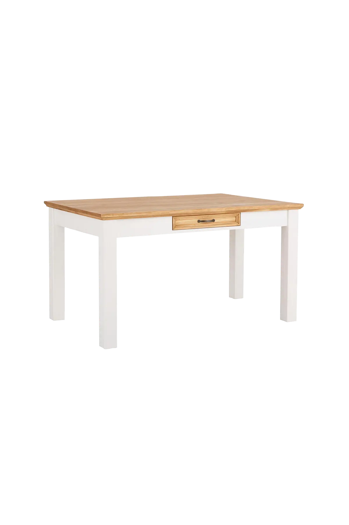 Selma spisebord 140 cm med 1 skuff i furu