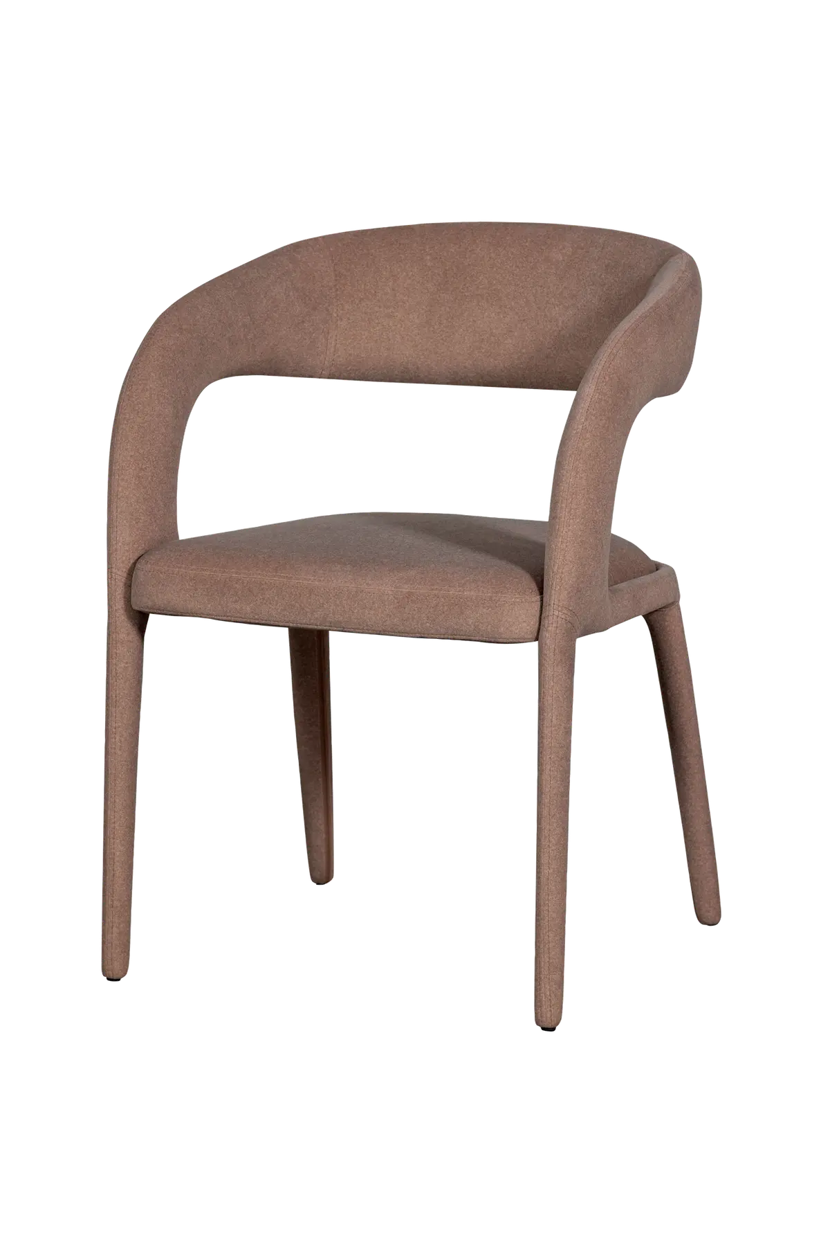 Arms spisestol Brun