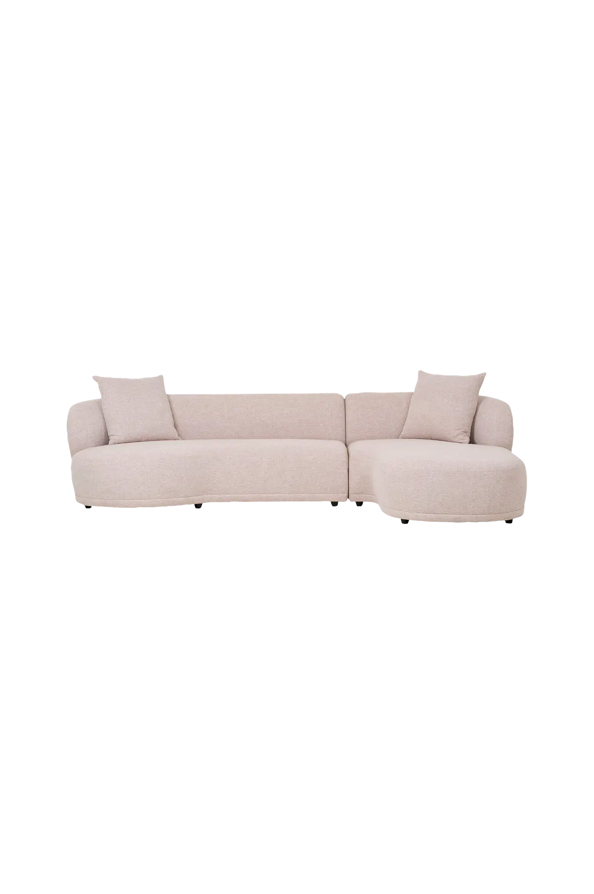 Salongsofa, Kingston, Høyrevendt Beige