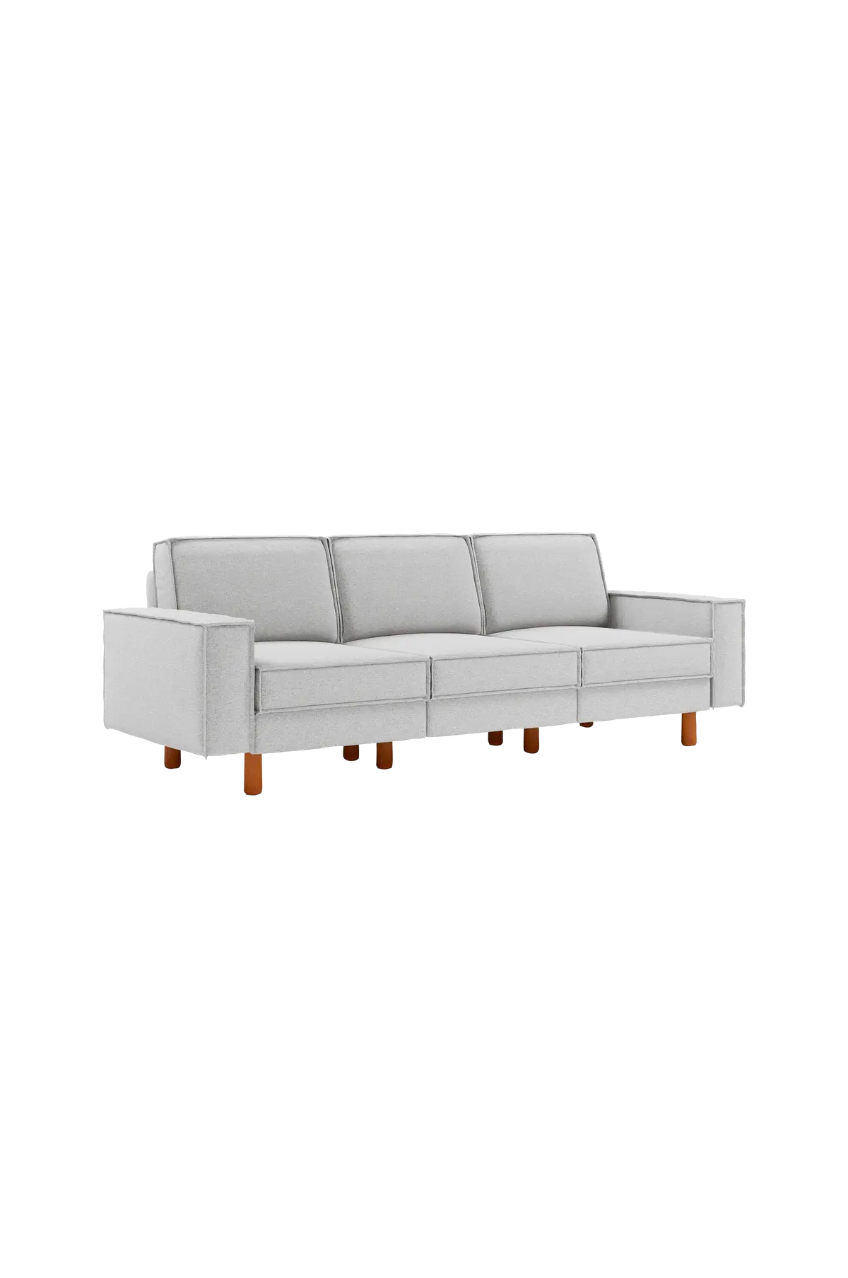 3-seters sofa Spar Pebble/Walnut