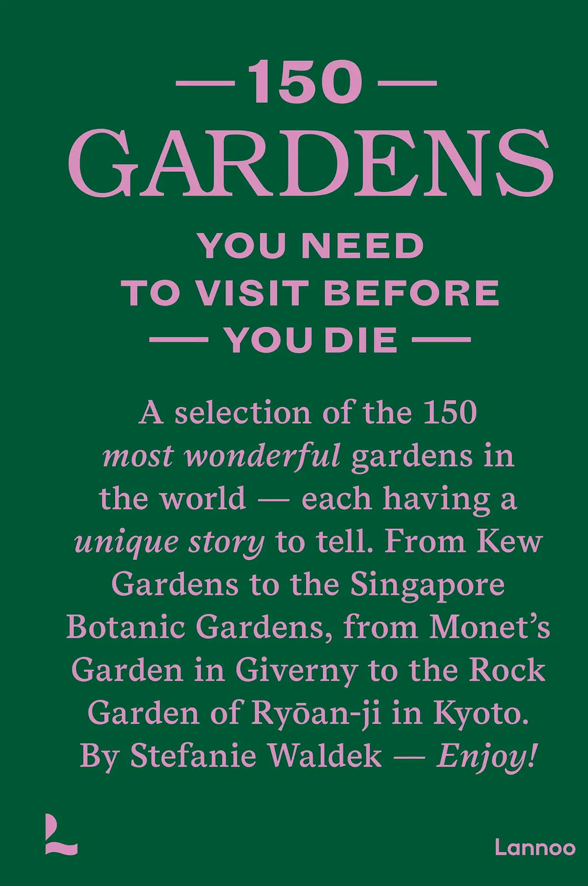 Coffee Table Book - 150 Gardens Grønn