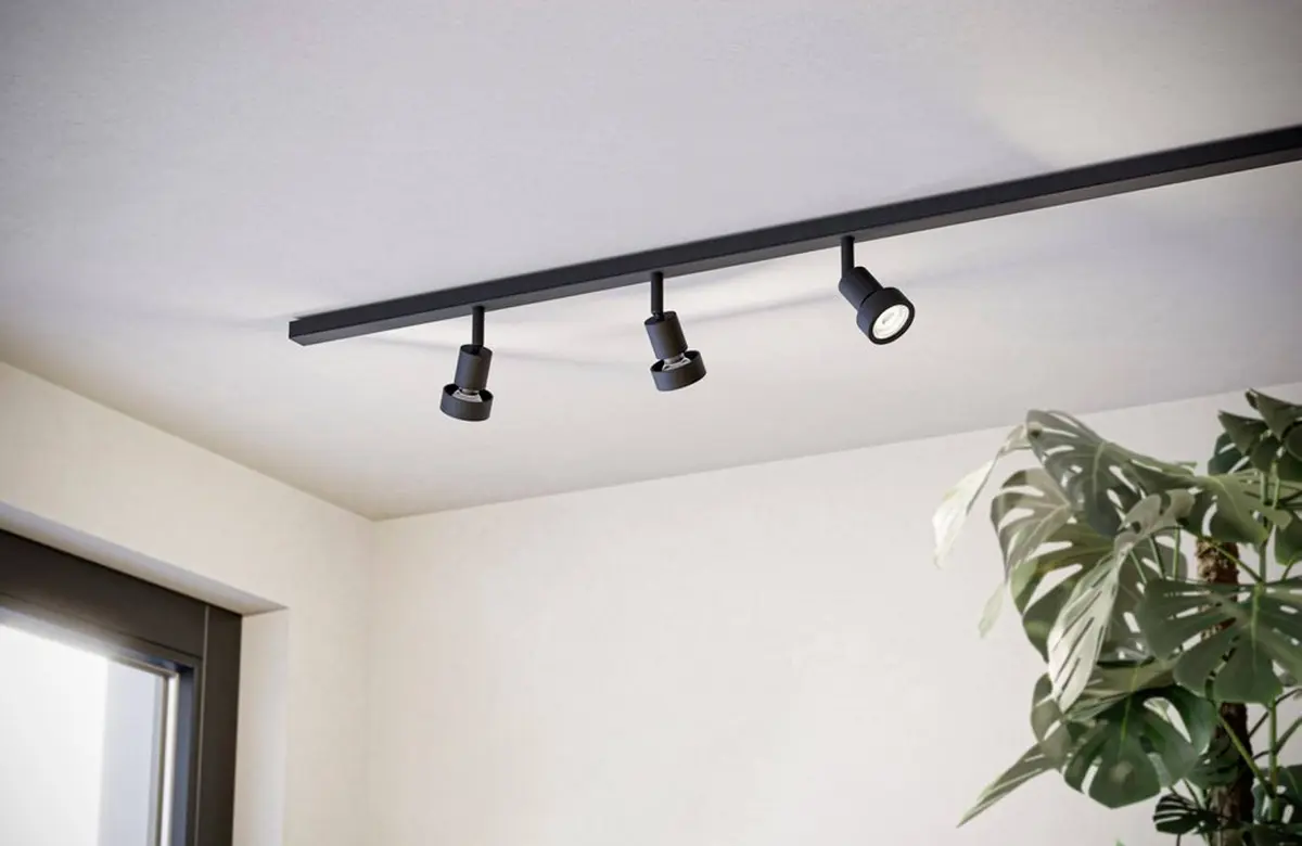 LED-spot Easyt Ring Svart