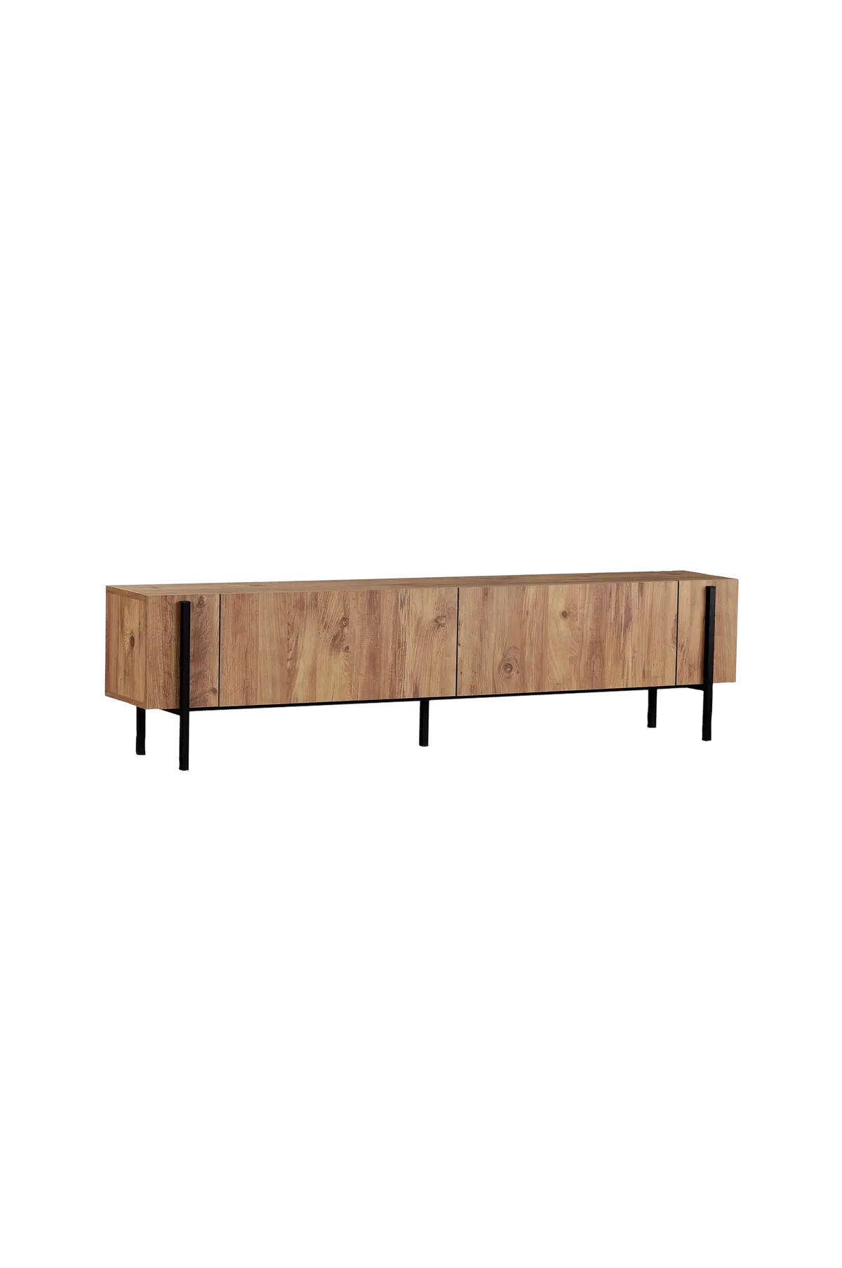 Tv Stand-Nexus Atlantic PineBlack