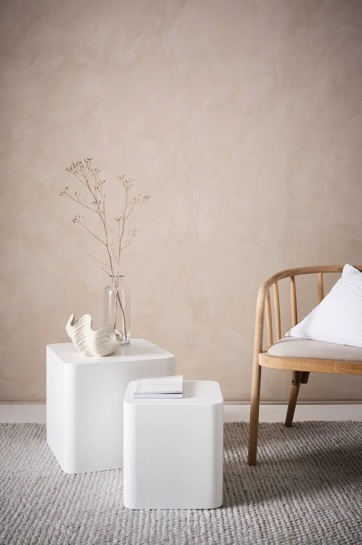 CUBO sidobord 2-pack 30x30 cm, 40x40 cm