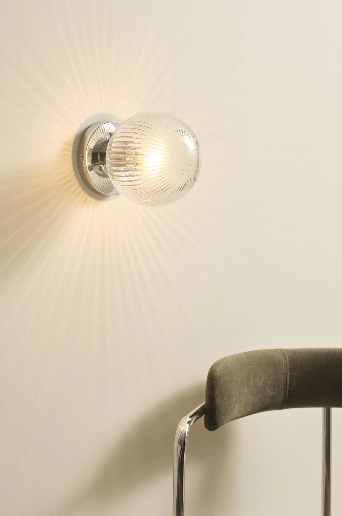 TINK CHROME vegg-/taklampe