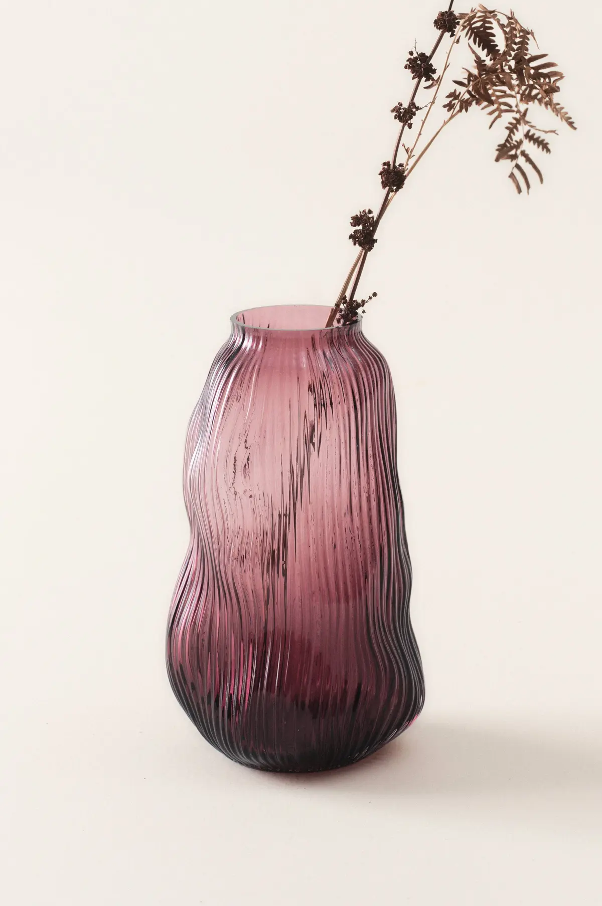 FORS glassvase - høyde 30 cm