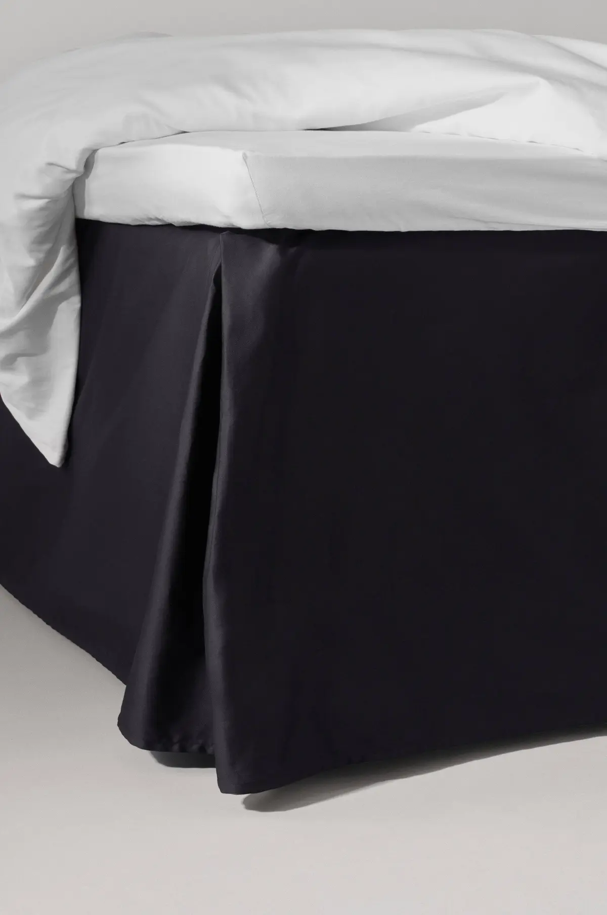 ZACK SATIN sengekappe i sateng  45 cm økologisk