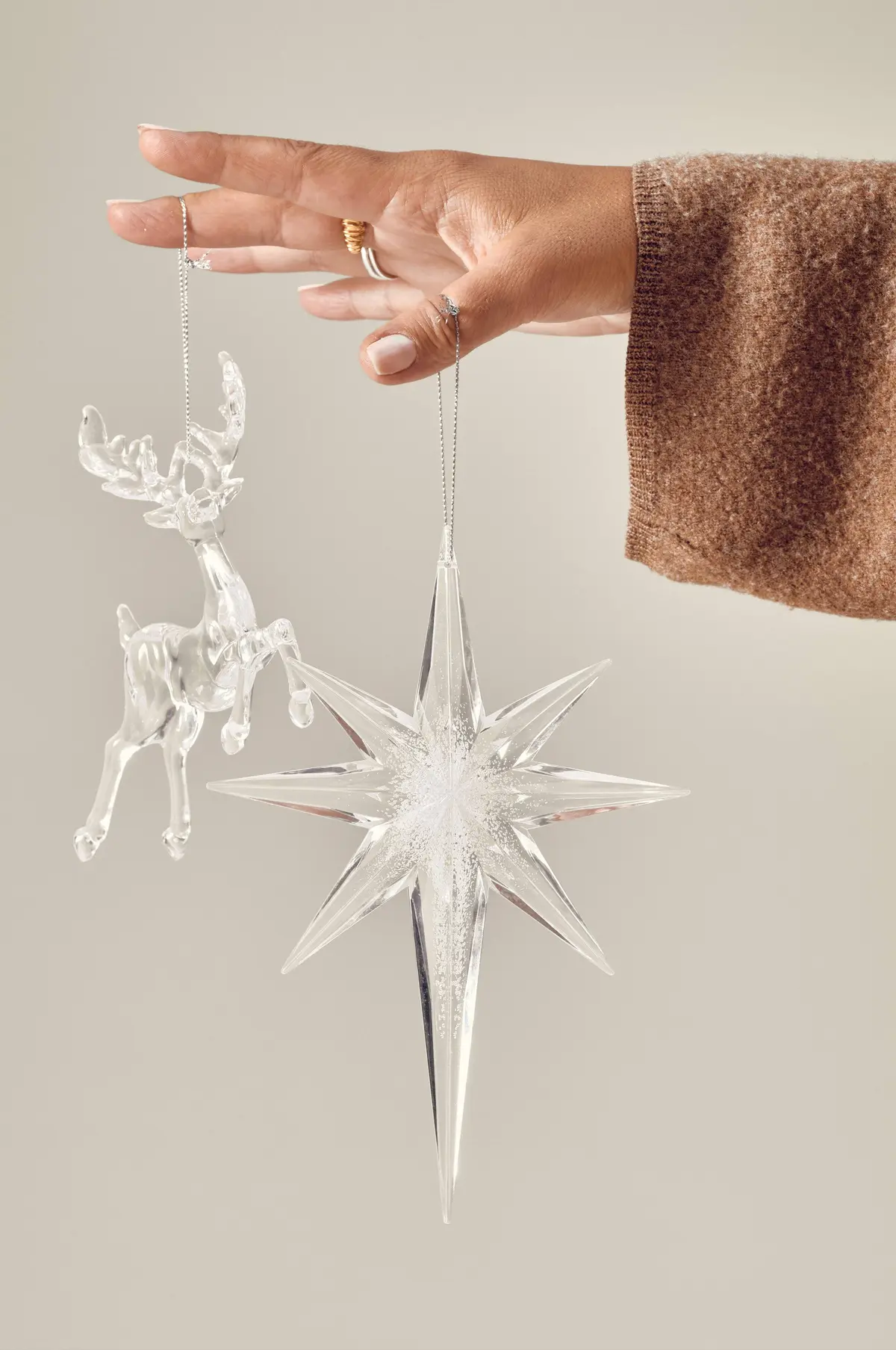 REINDEER julepynt 4-pakning