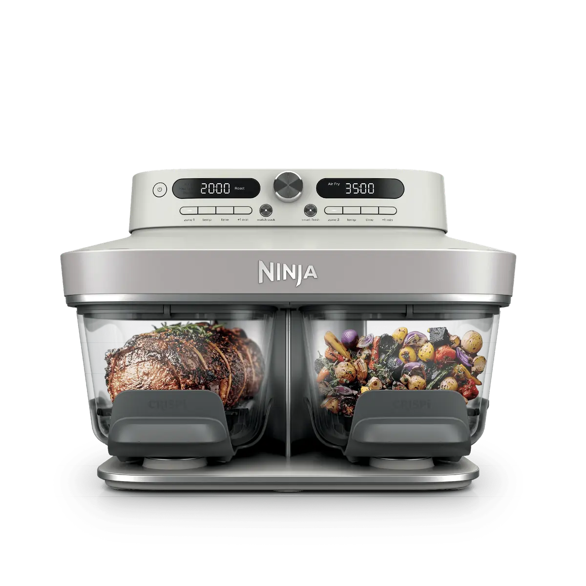 Ninja CRISPi DualZone 8-i-1 glassairfryer