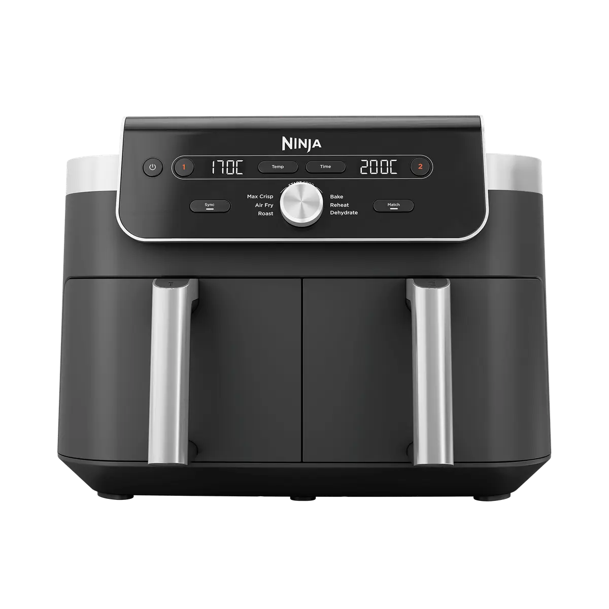 Ninja DualZone XL 9,5L med 2 skuffer