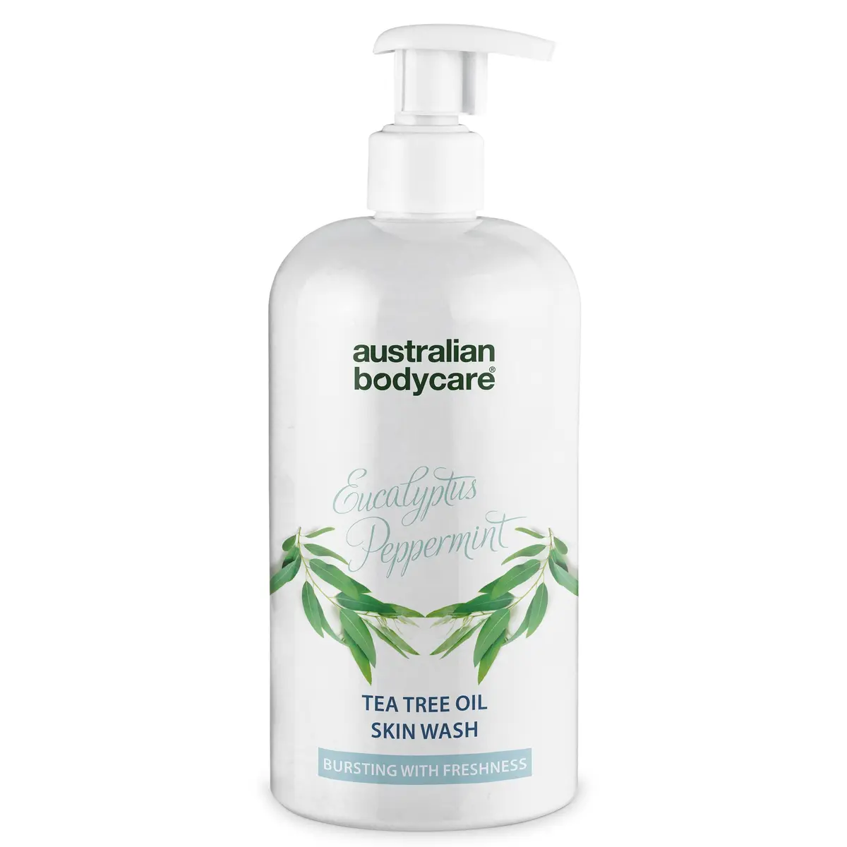 Profesjonell Eucalyptus Skin Wash — Showergel til profesjonelt bruk med naturlig Tea Tree Oil og australsk eukalyptus