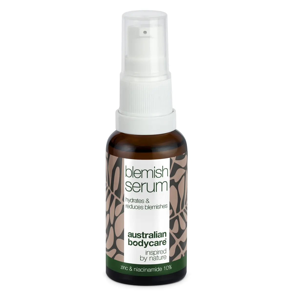 Niacinamide Serum til kviser og uren hud — Ansiktsserum med niacinamid 10%, Sink 1% og tetreolje mot kviser, hudormer og uren hud