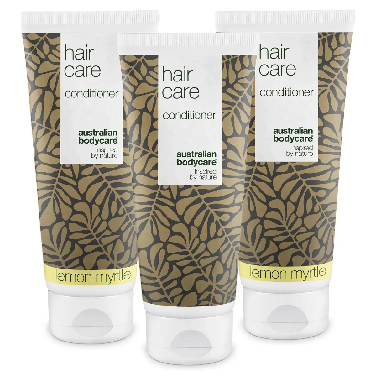 3 Hair Care balsam - pakketilbud - Pakketilbud med 3 conditioners (200 ml): En Tea Tree Oil og to Lemon Myrtle