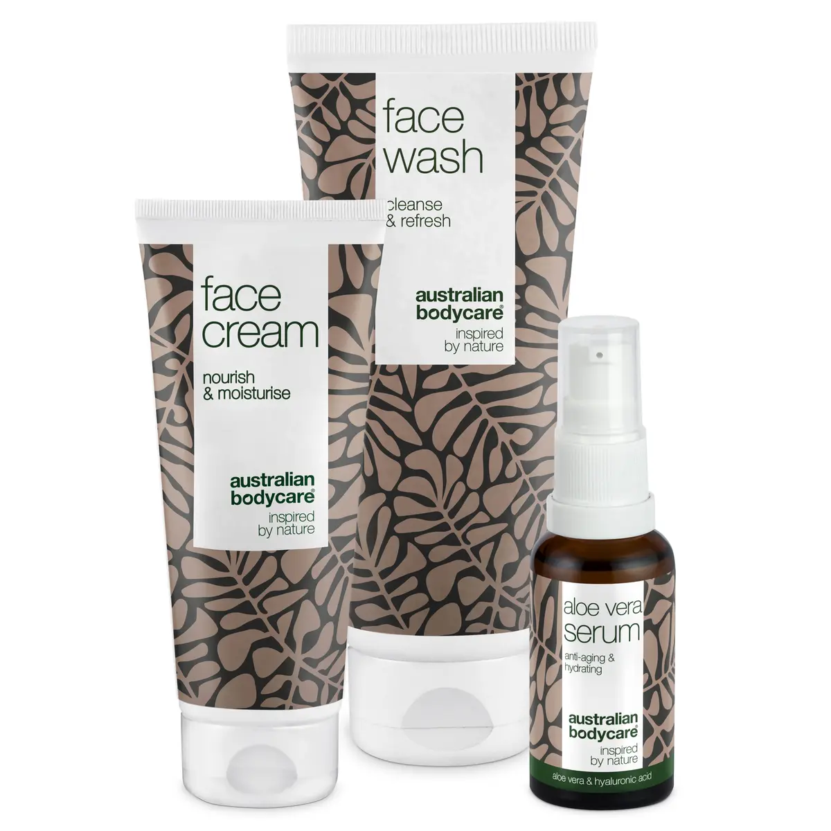 Sett til rynker og dehydrert hud — 3 Anti Age-produkter til tørr hud: Ansiktsrens, Aloe Vera Serum og krem