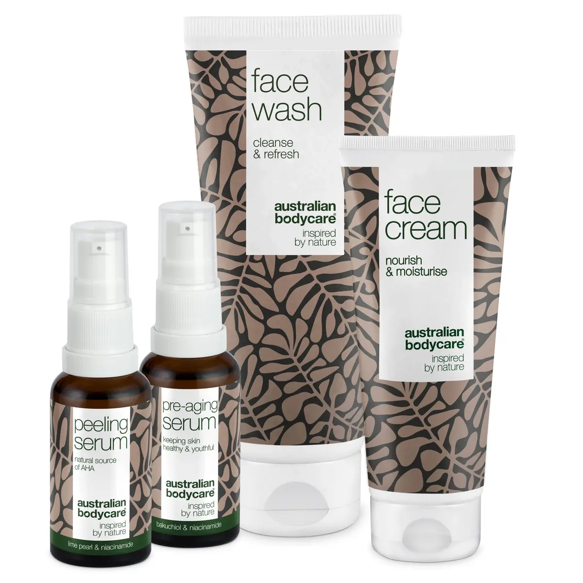 4 pack til forebyggelse av rynker — Anti age produkter til yngre hud forebygger alderstegn