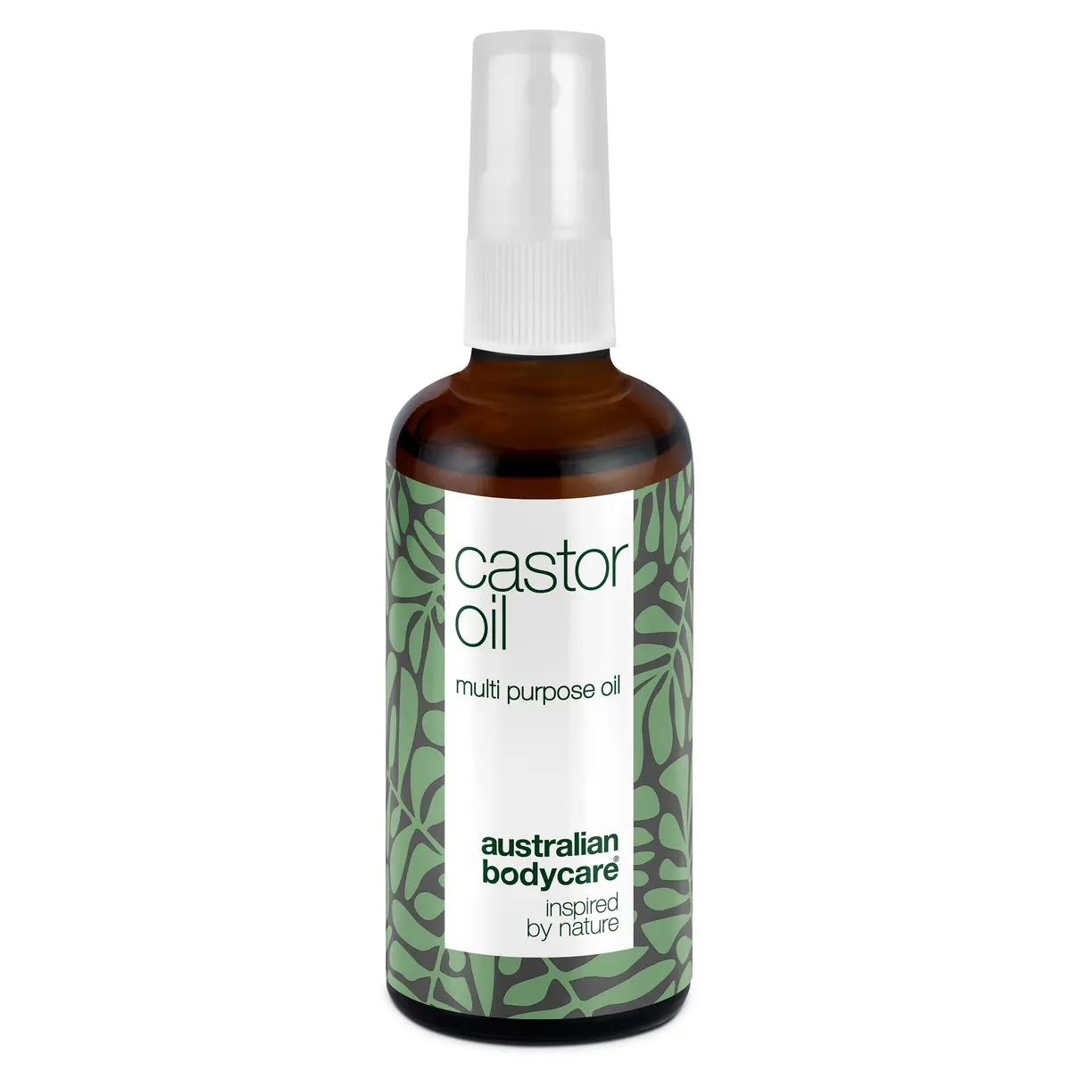 Castor Oil - Nærende ricinusolje for hud og hår - Fuktighetsgivende ricinusolje for hud, hår, vipper og bryn. Pleier tørr hodebunn og styrker vippene. 100 % naturlig.