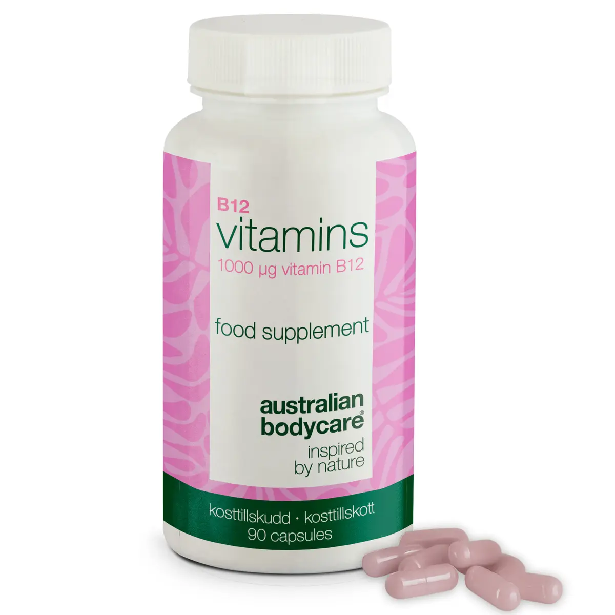 Vitamin B12 Kosttilskudd - 90 Veganske Kapsler, 1000 µg - Vitamin B12 i høy dose - 1000 µg per kapsel. 90 veganske kapsler gir 90 dagers bruk. Ideell støtte for energi og vegansk ernæring.