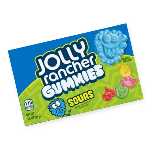 Jolly Rancher Gummies Sours Box 99g