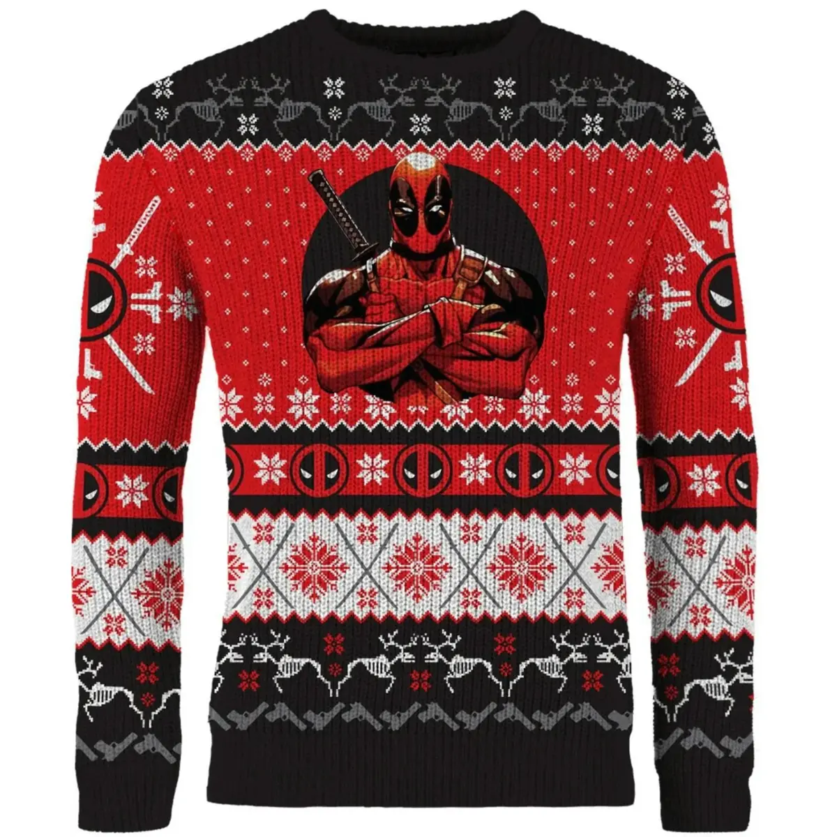 AAA Deadpool Christmas Jumper