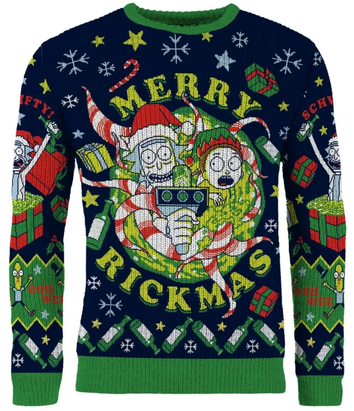 AAA Merry Rickmas Christmas Jumper